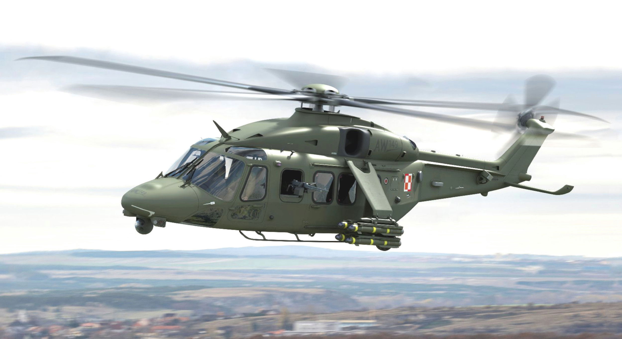 Motor GE seleccionado para la flota polaca de AW149
