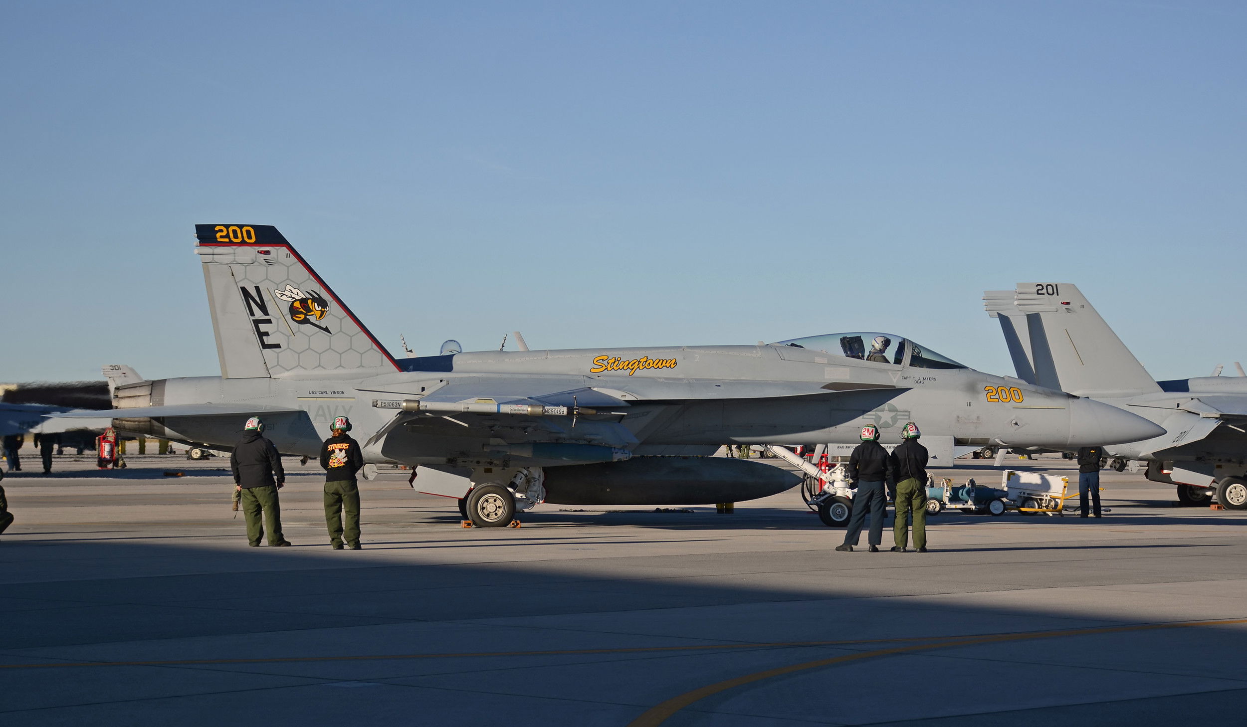 New F/A-18E CAG-bird for the US Navy’s ‘Stingers’