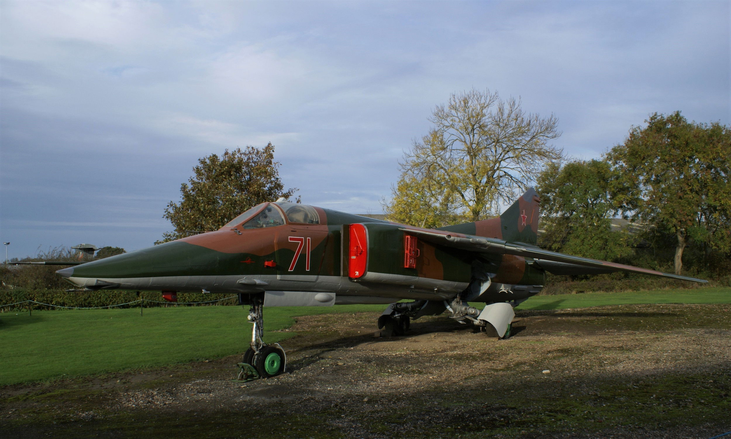 MiG-27 repainted at Newark