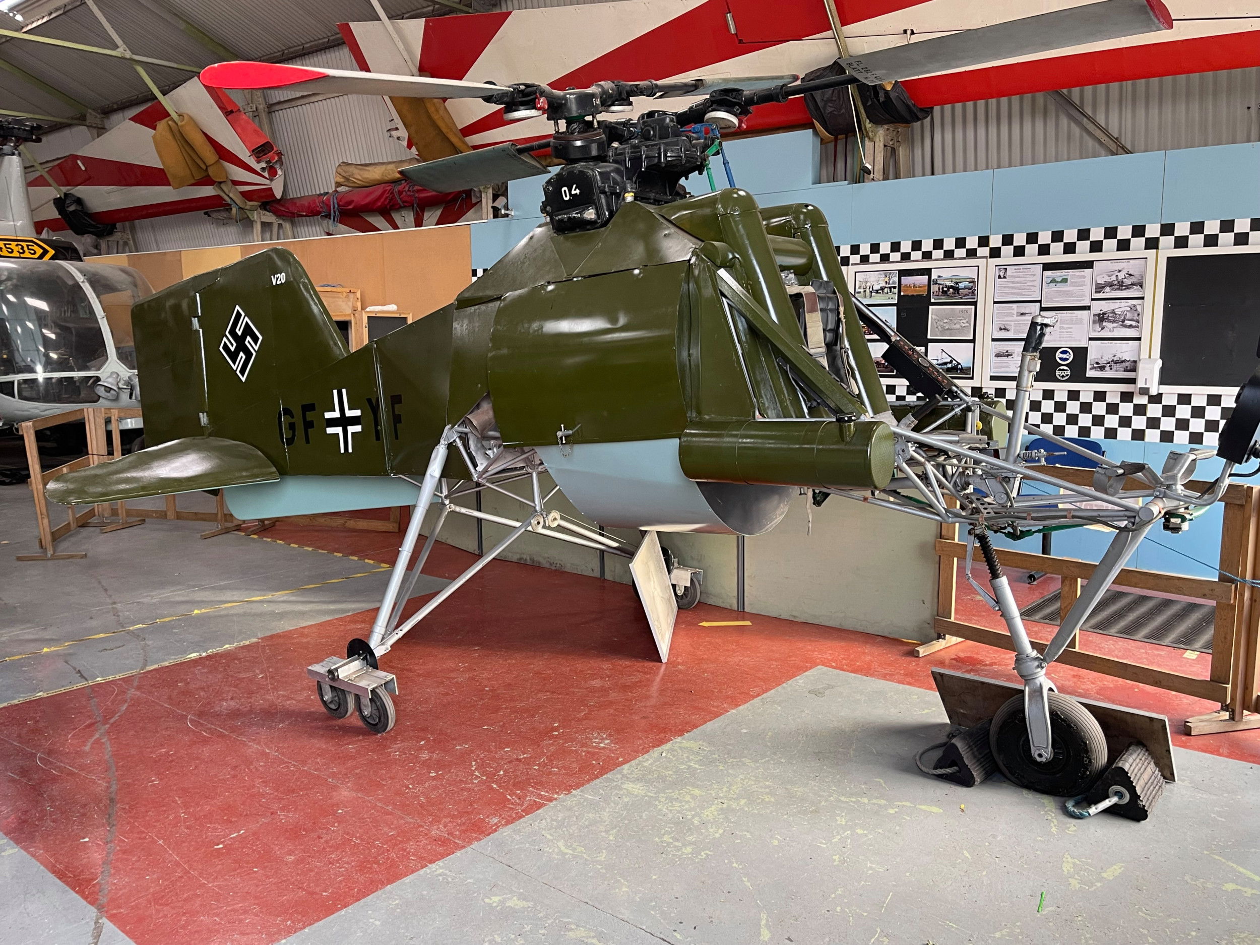 Unique German helicopter restoration nearly ready after 25 years
