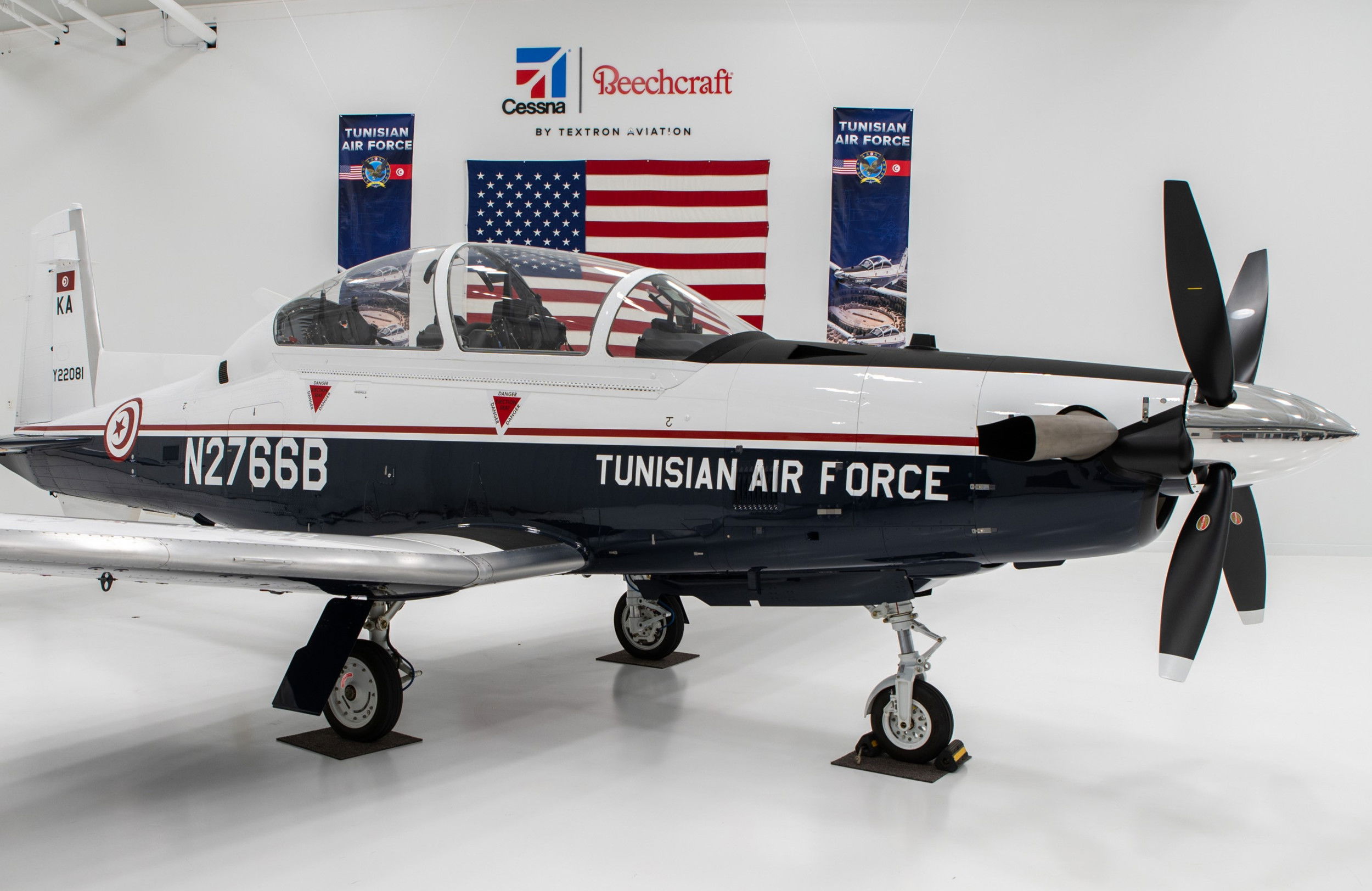 Textron delivers T-6C Texan II to second African customer