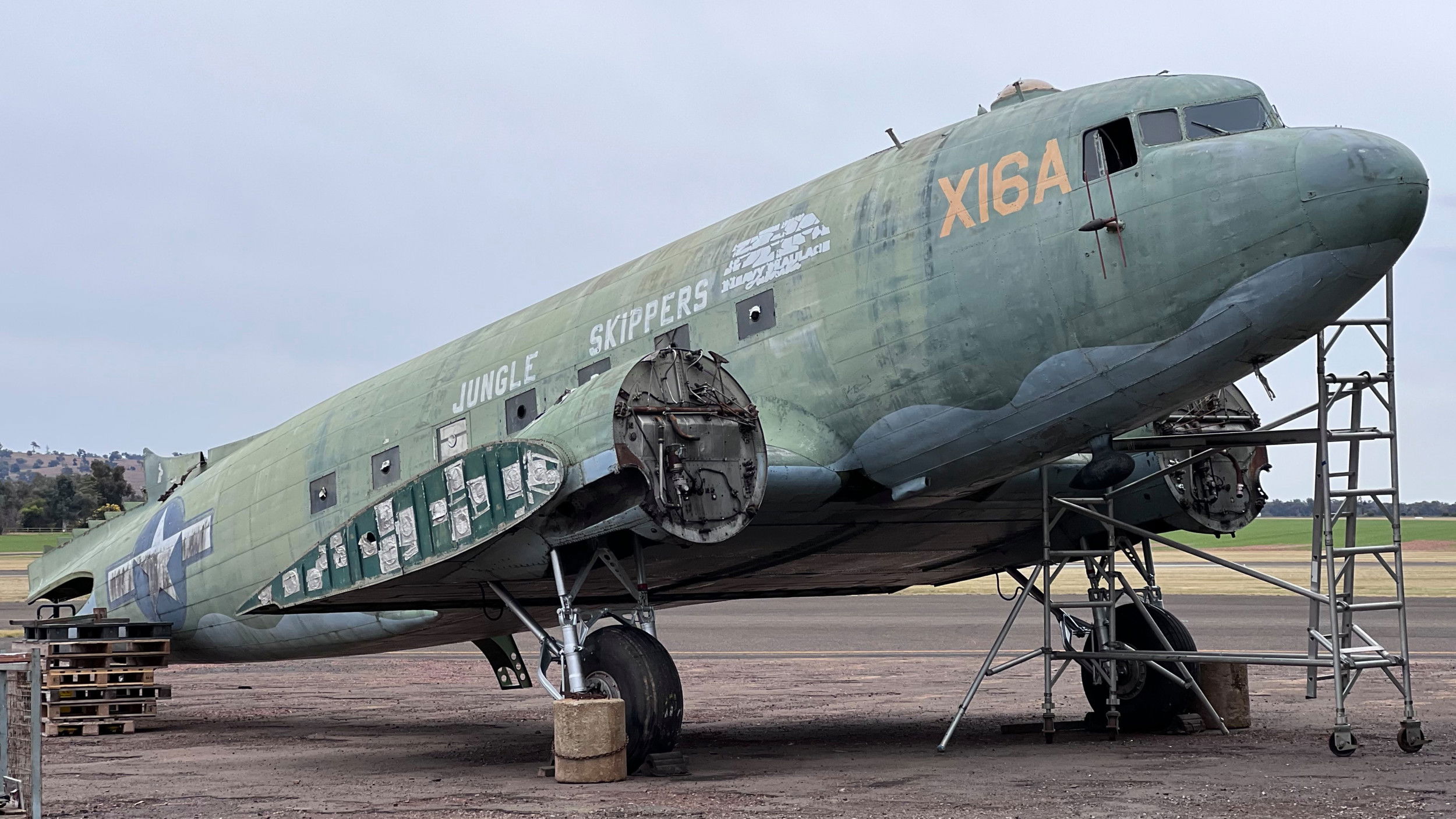 Restoration awaits Australian C-47