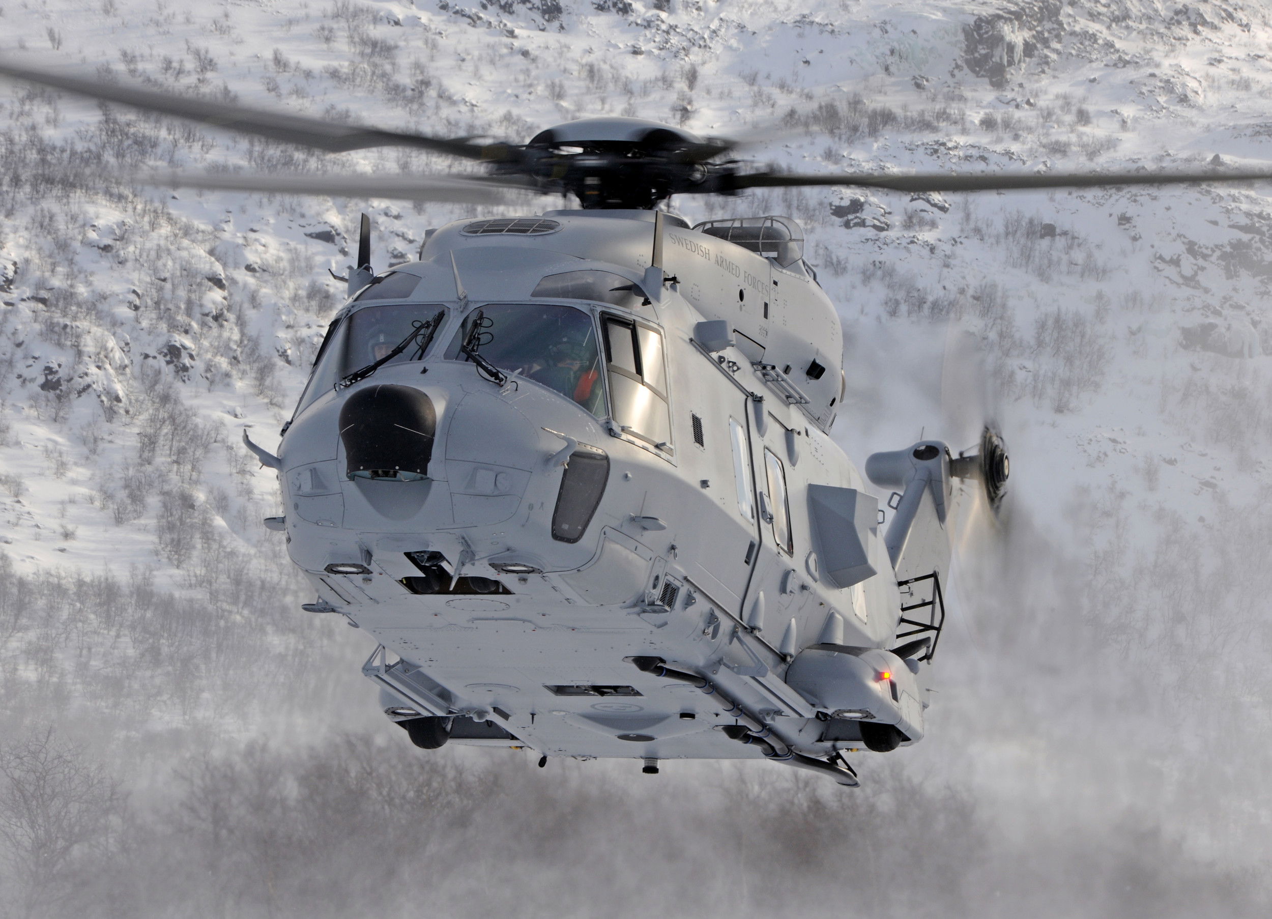 Suecia se convierte en el último país en eliminar la flota de helicópteros NH90