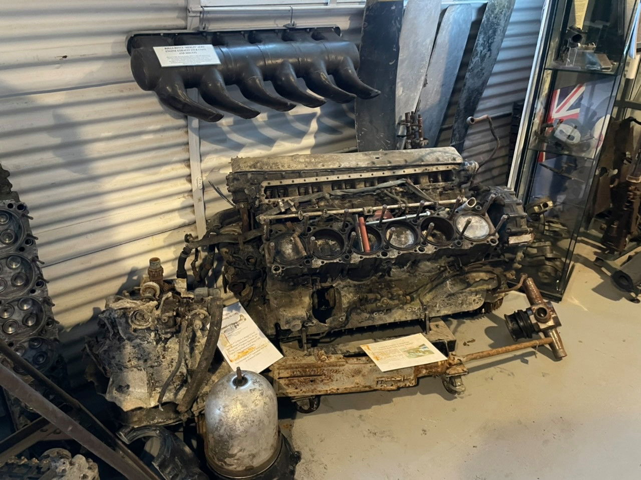 El motor del Mustang llega a Sywell