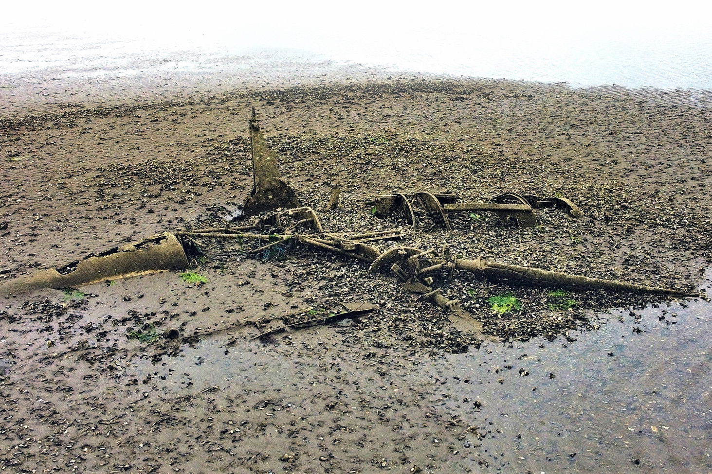 Descubierto el pecio del Westland Dragonfly