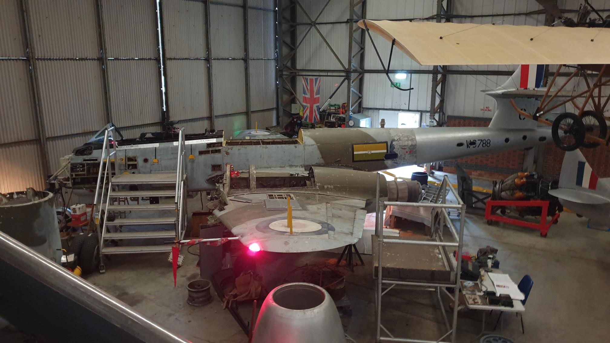 Meteor NF.14 powers up in Yorkshire