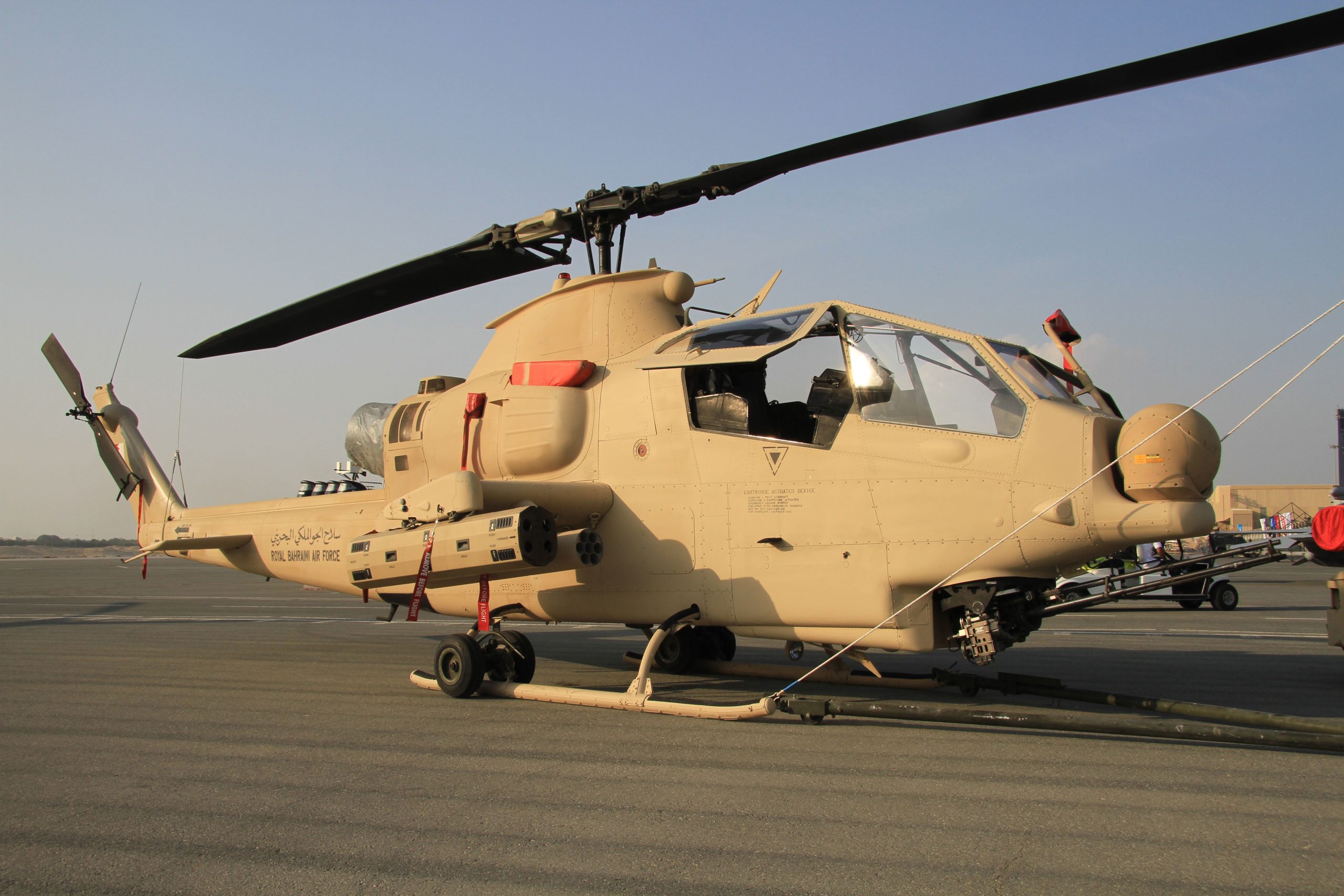 Bahrain shows off upgraded AH-1FB Cobras