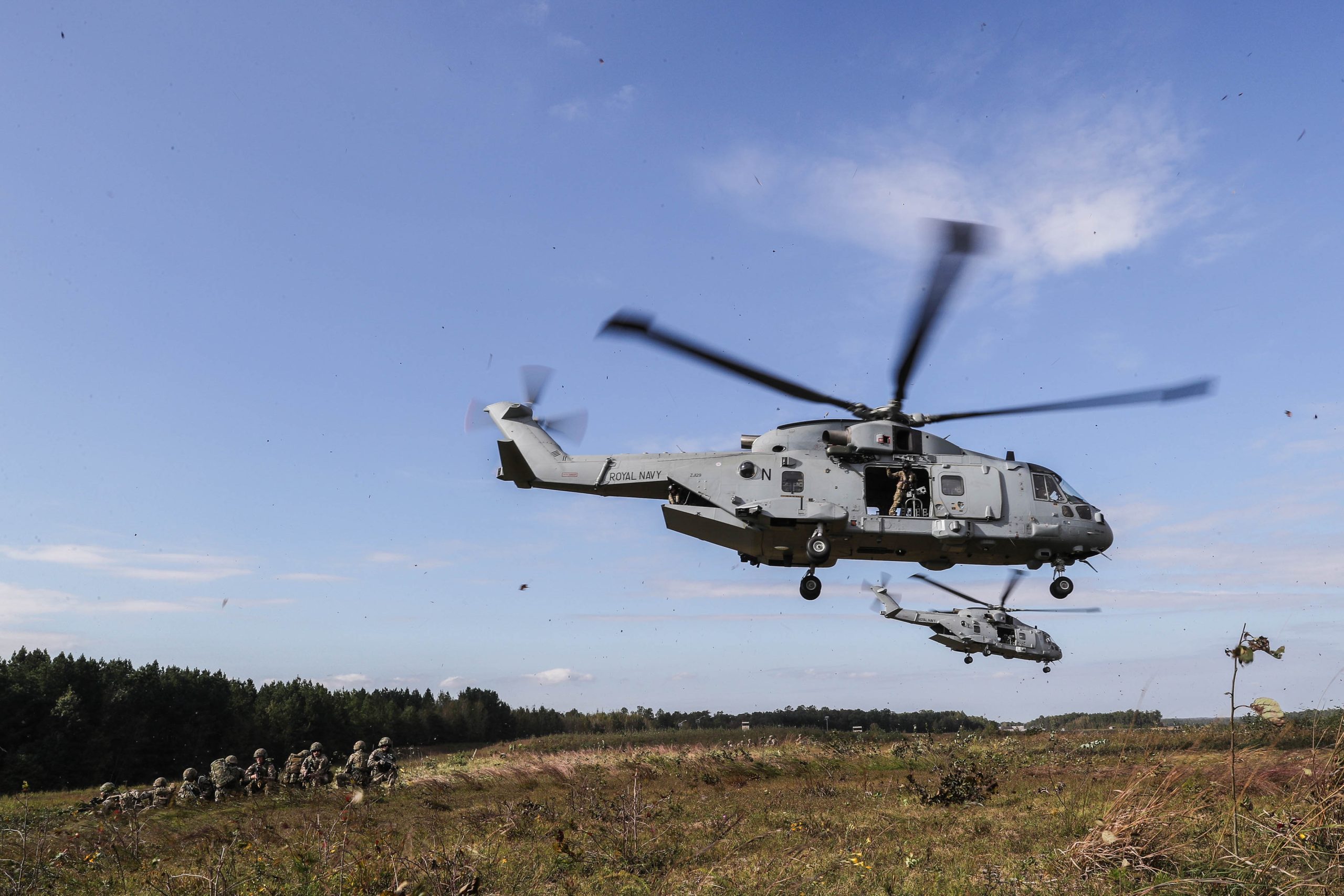 Royal Navy completes life-extending Merlin HC4/4A upgrade