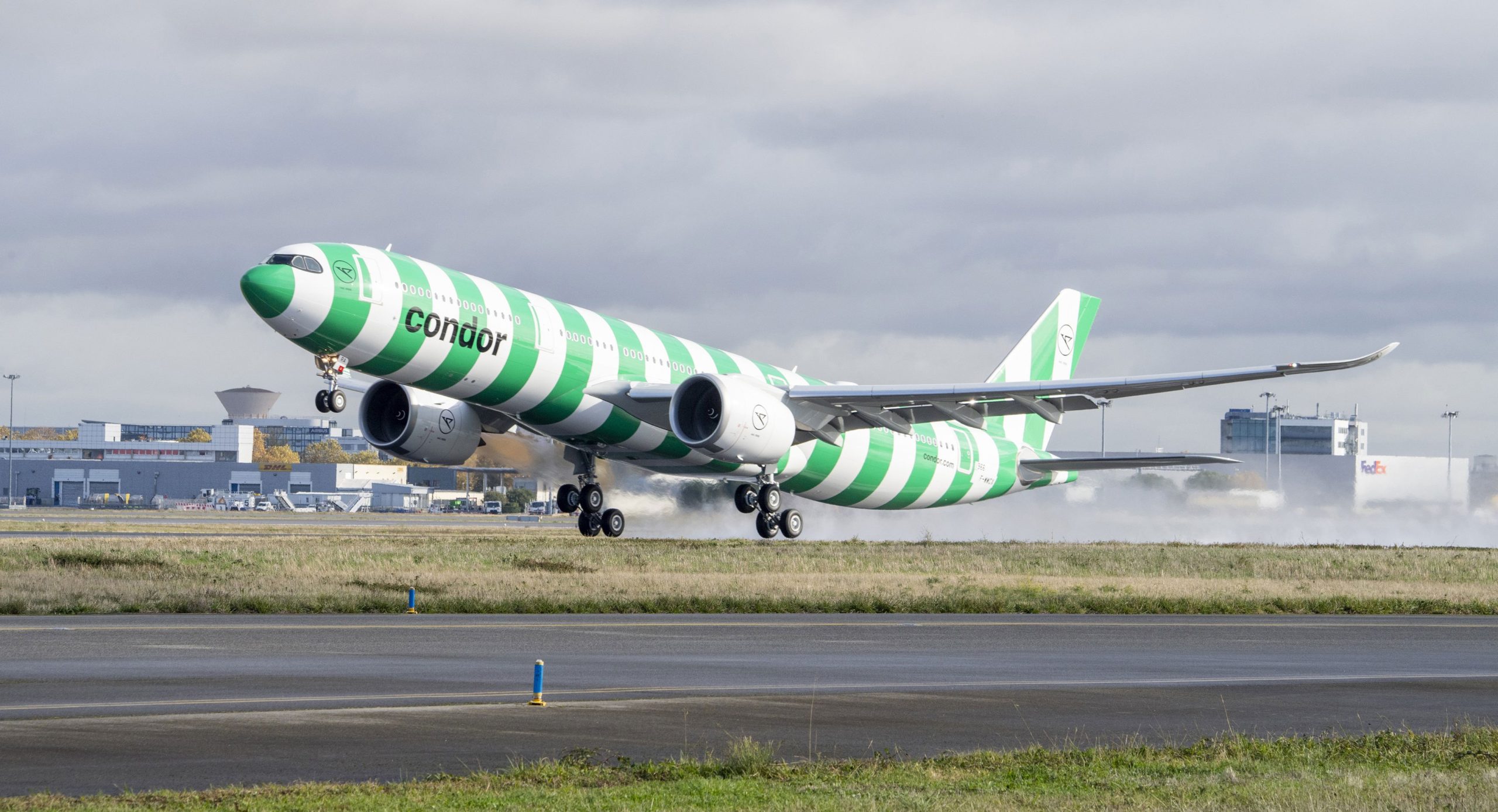 Condor’s debut Airbus A330neo damaged ahead of delivery