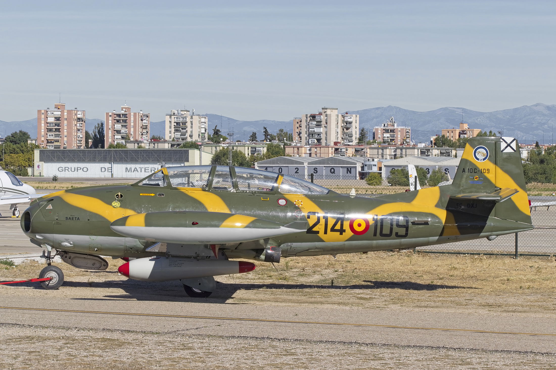 Airworthy classic jet joins Spanish collection