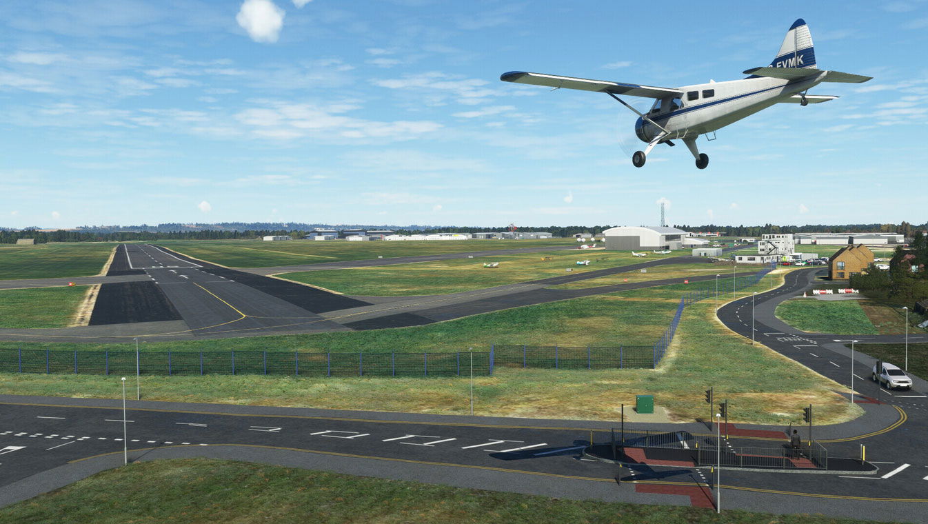 Microsoft Flight Simulator llega al aeropuerto de Solent