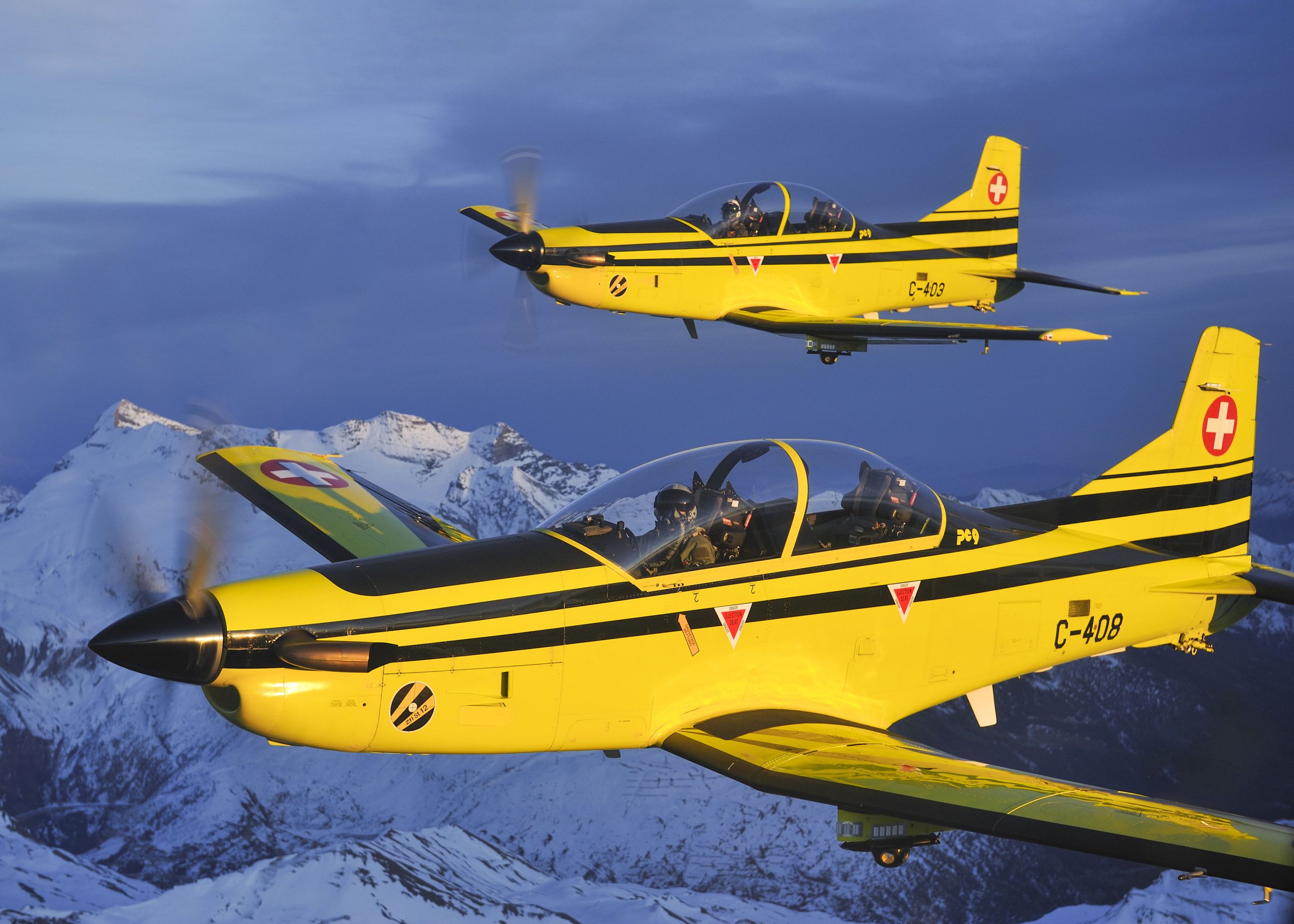 Swiss Air Force retires fleet of Pilatus PC-9 target tugs