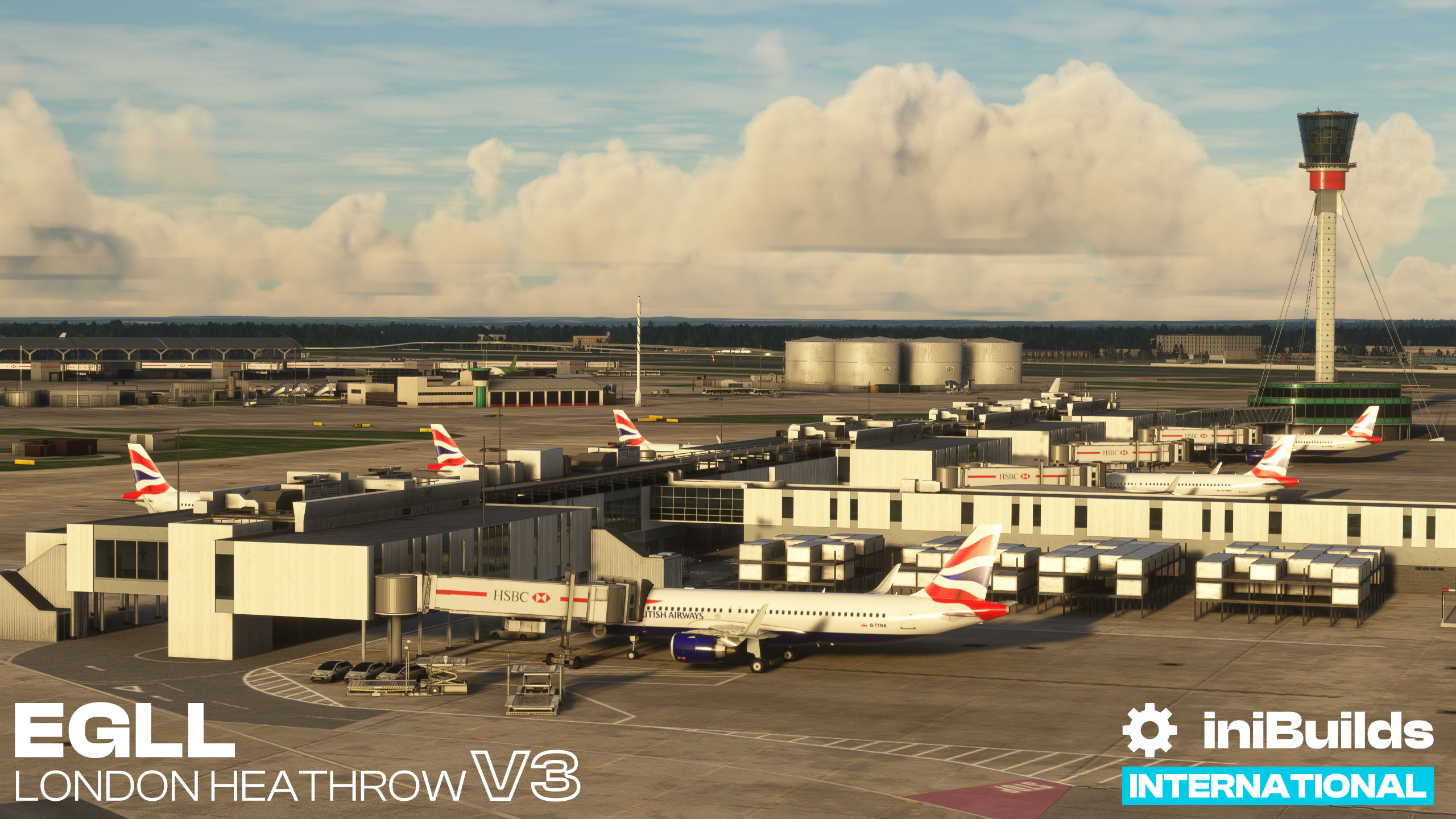 iniScene releases EGLL Heathrow V3