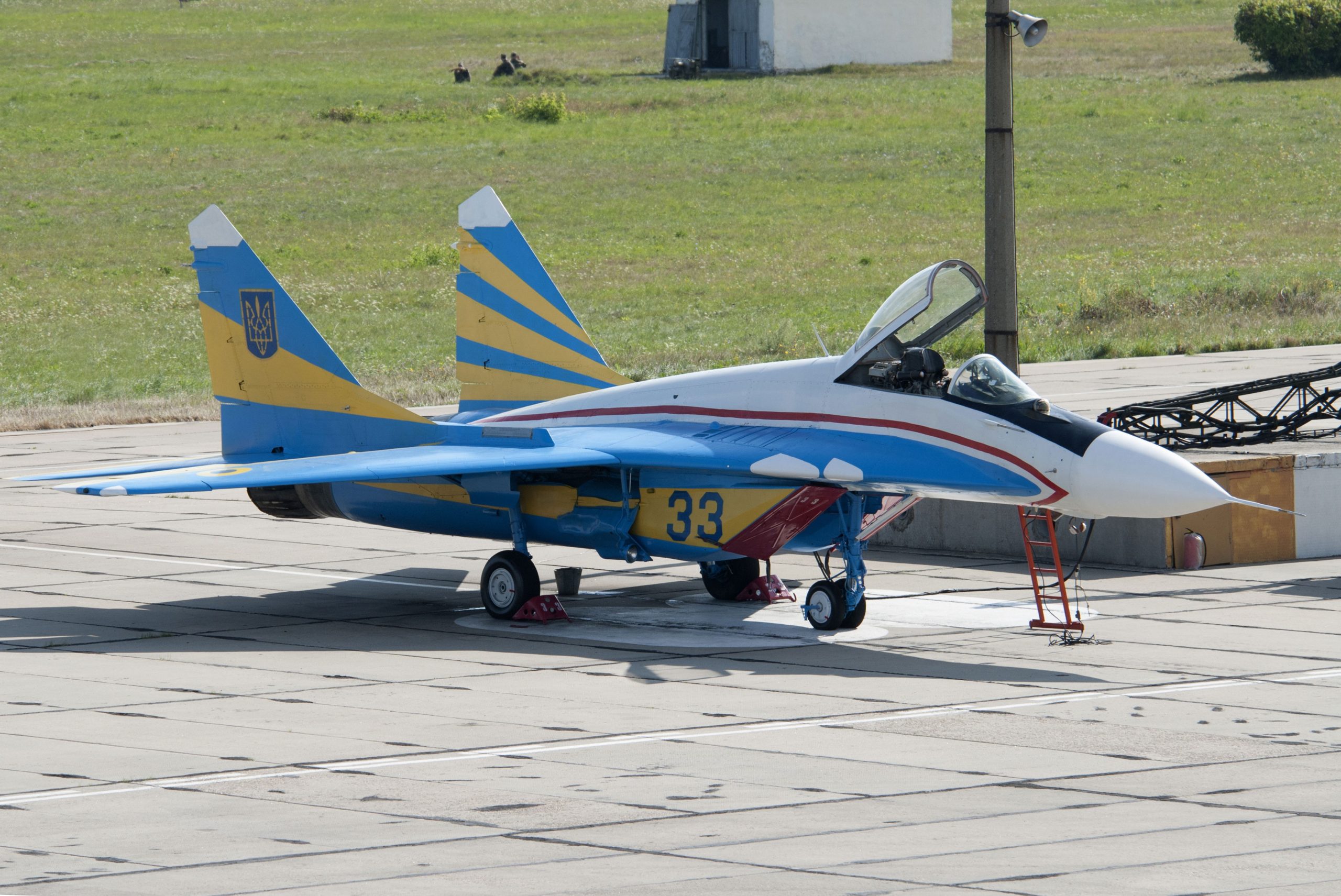 Friendly fire downs former Ukrainian Falcons MiG-29 display jet