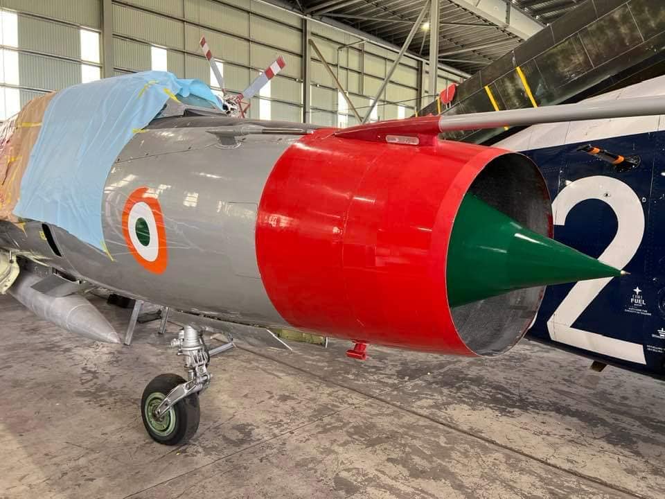MiG repaint progress in Australia