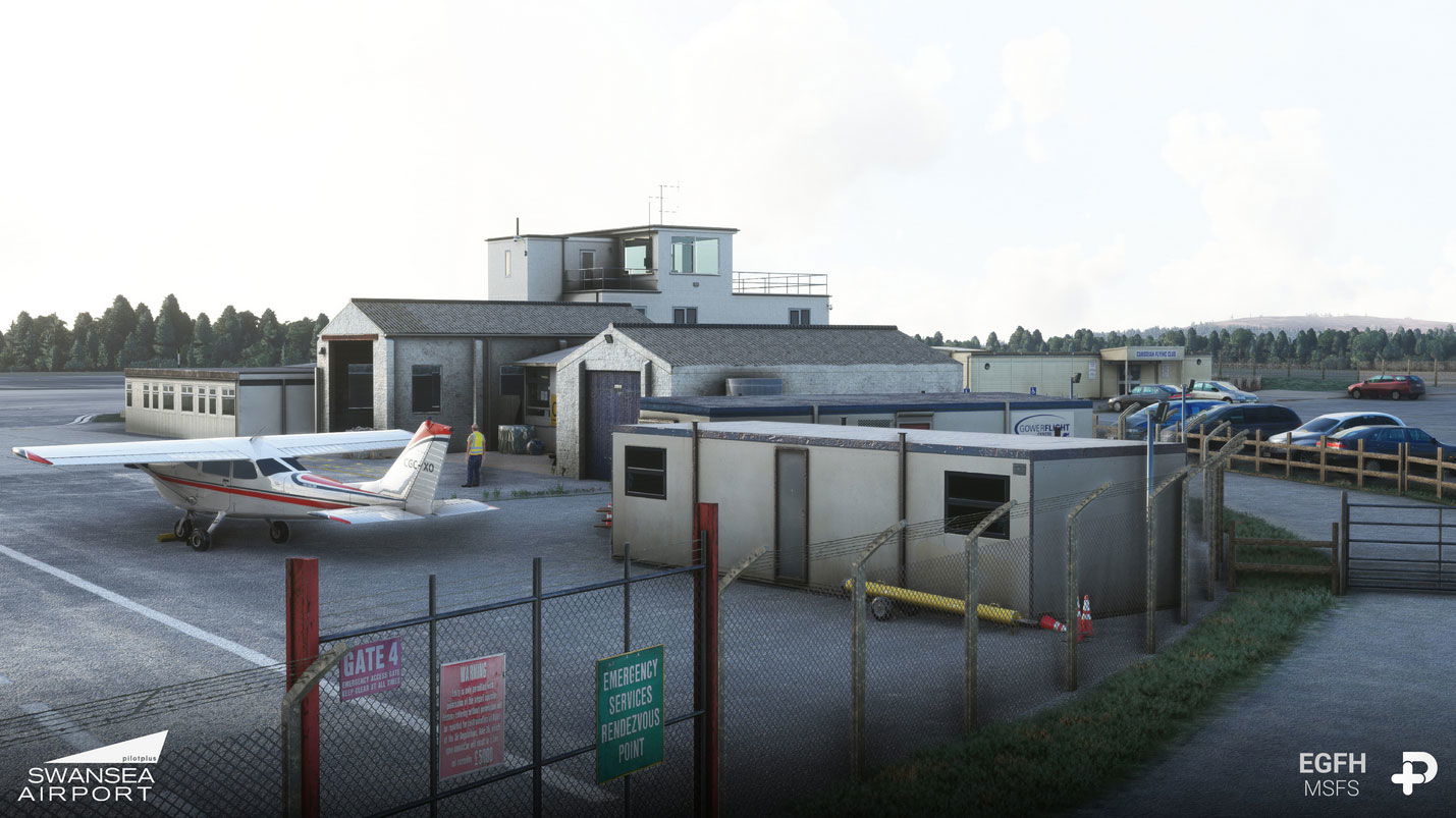 Ya está disponible el aeropuerto de Swansea para el MSFS