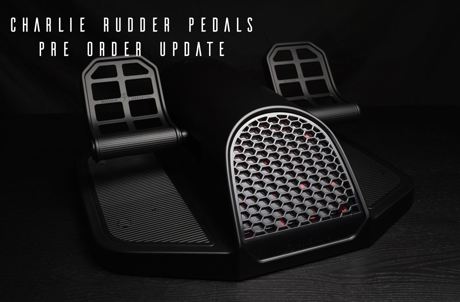 Honeycomb Charlie Rudder Pedals now available on pre-order