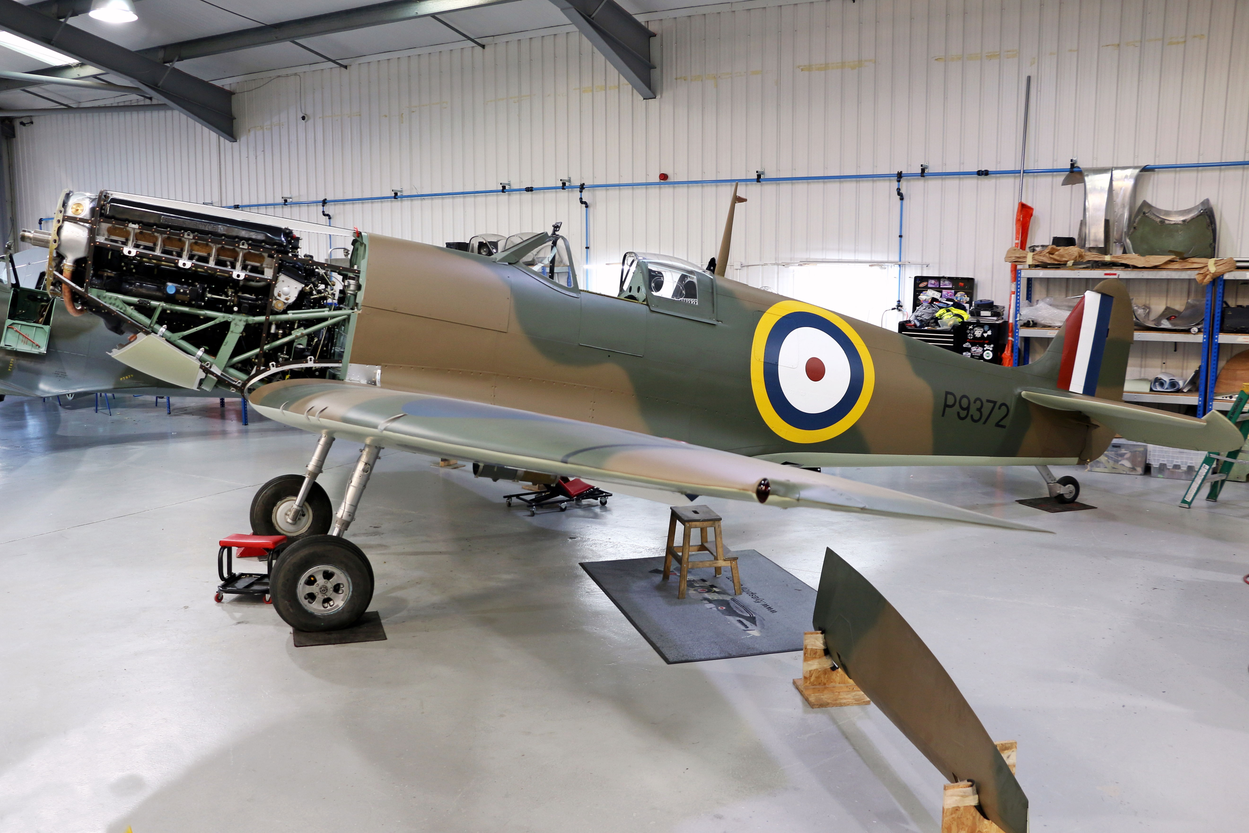 Battle of Britain Spitfire Mk.I approaches completion