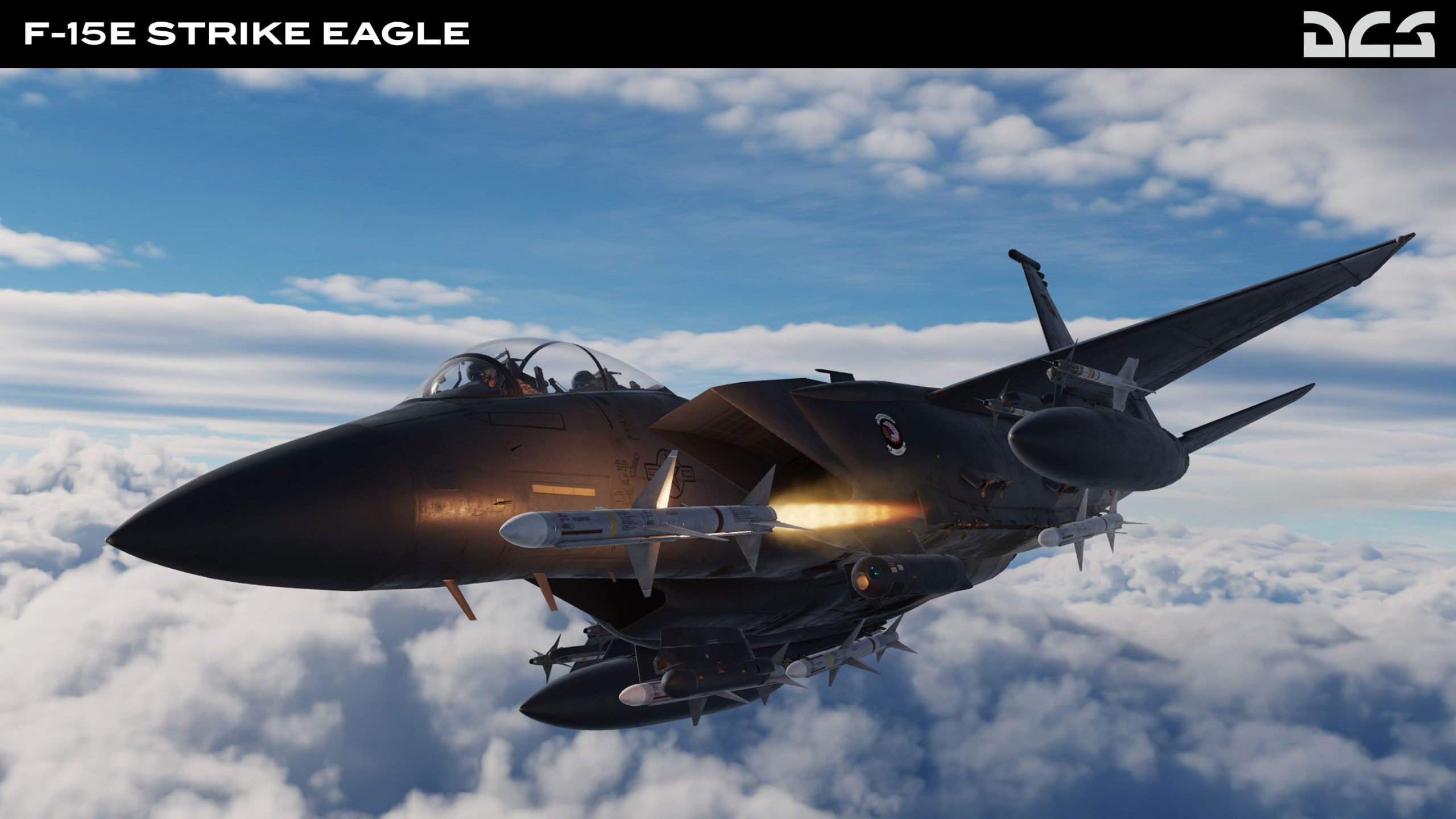 F-15E Strike Eagle entrante