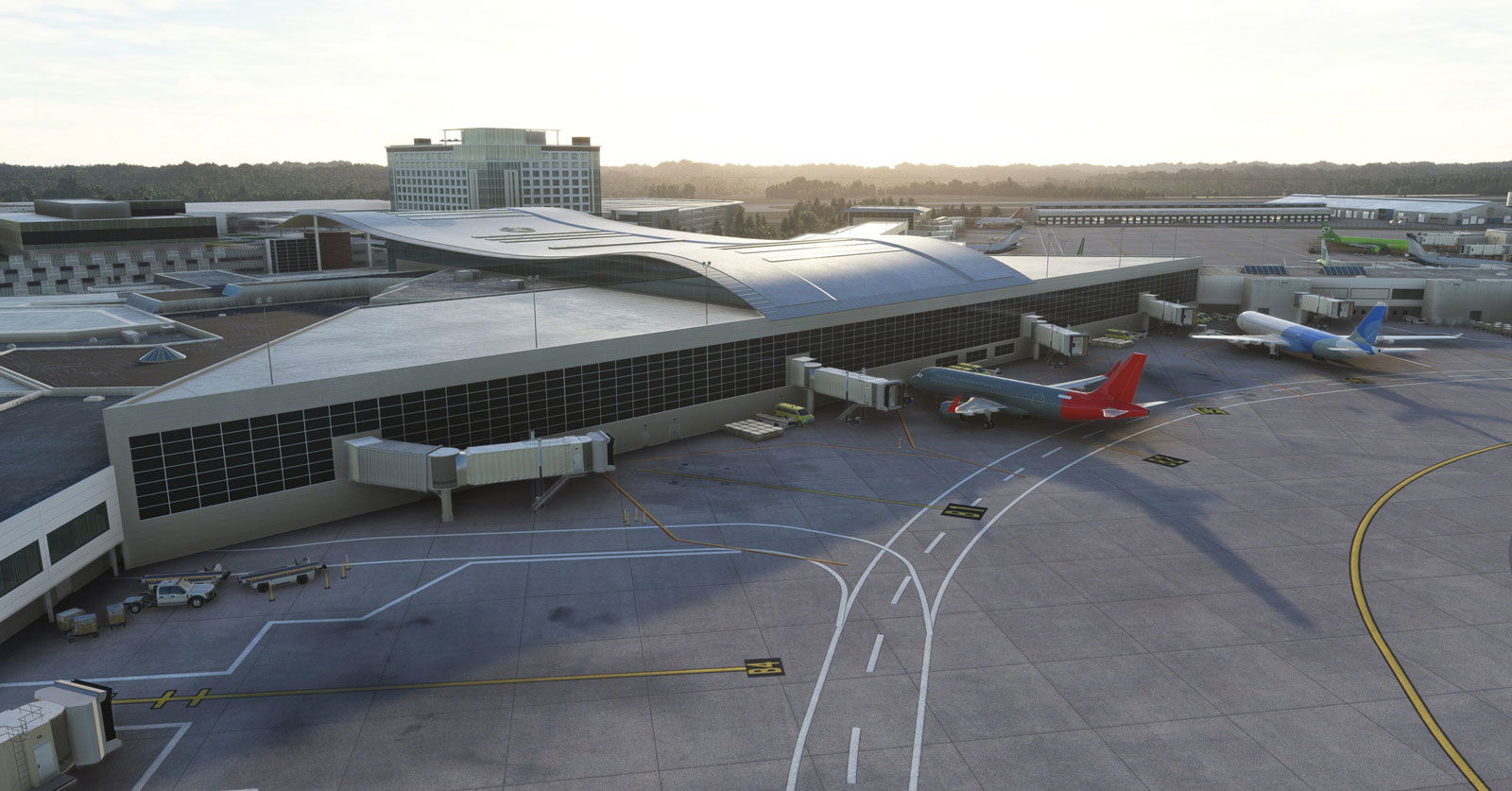 Lanzamiento de Nashville para Microsoft Flight Simulator