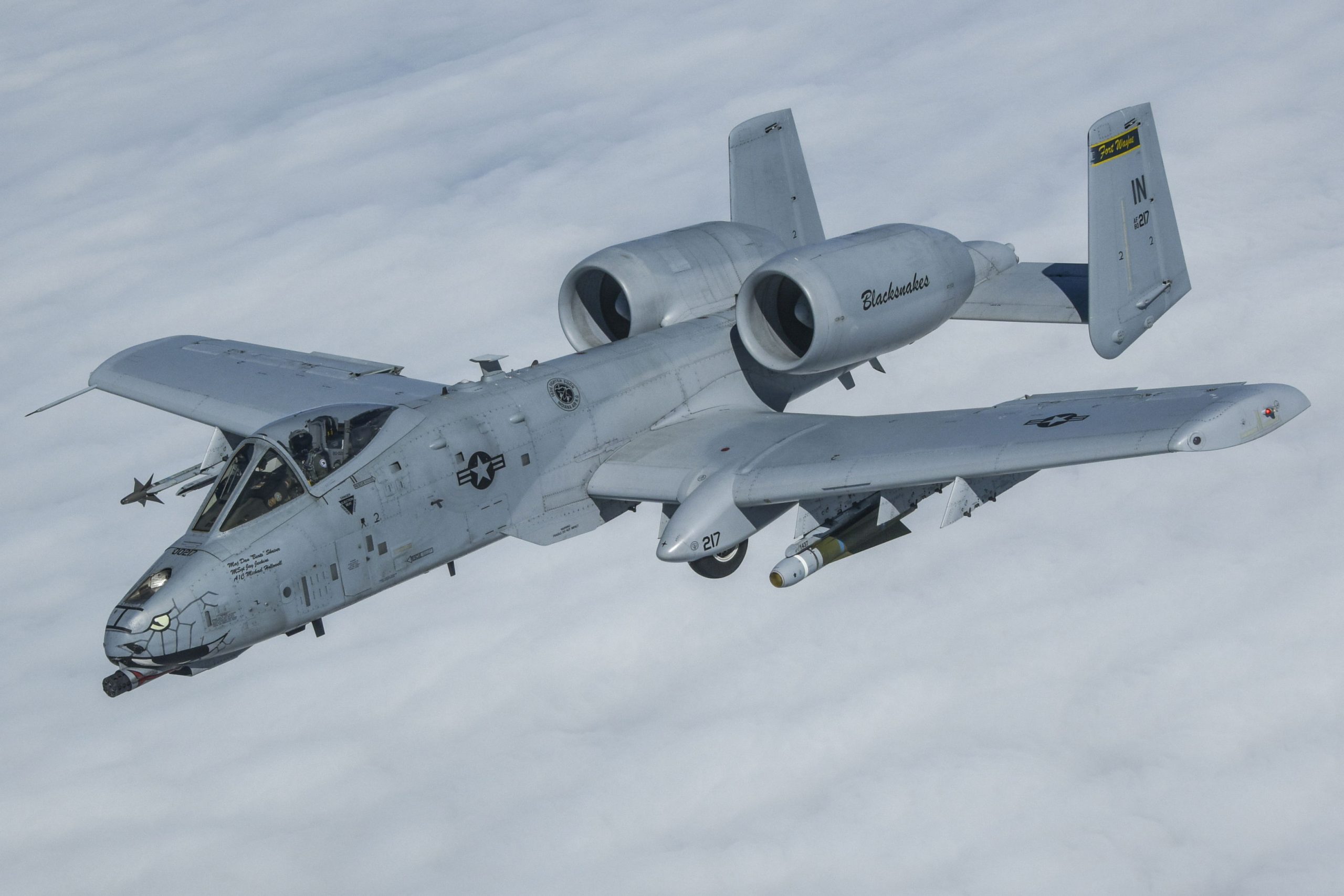Los famosos "Blacksnakes" se despiden de sus venerables A-10C