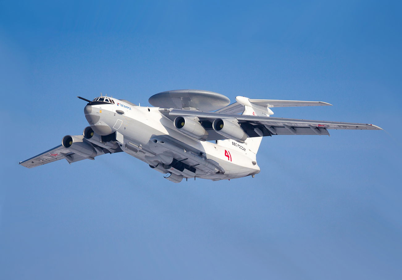 Belarusian rebels attack Russian A-50U AEW&C aircraft at military base