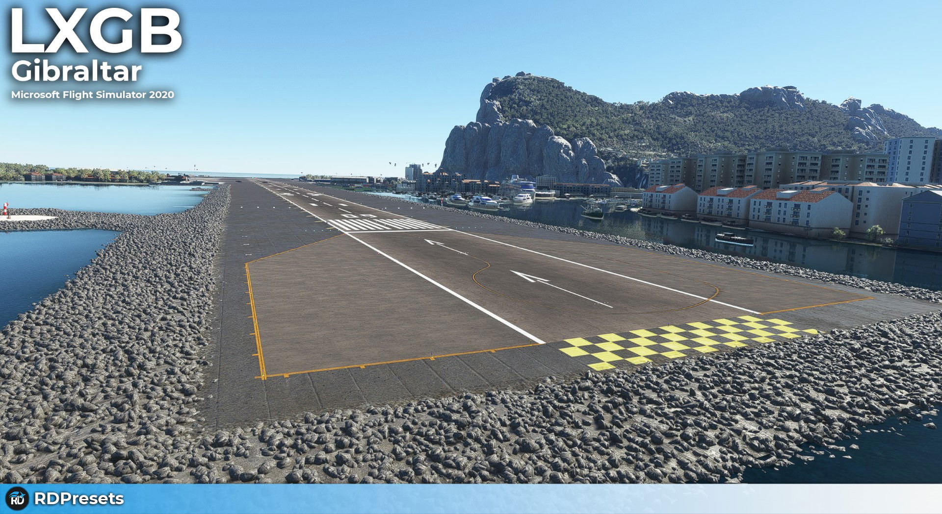 Gibraltar para Microsoft Flight Simulator