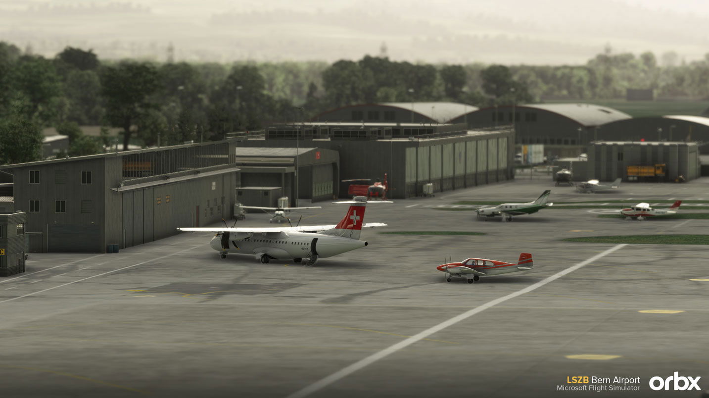 Aeropuerto de Berna liberado