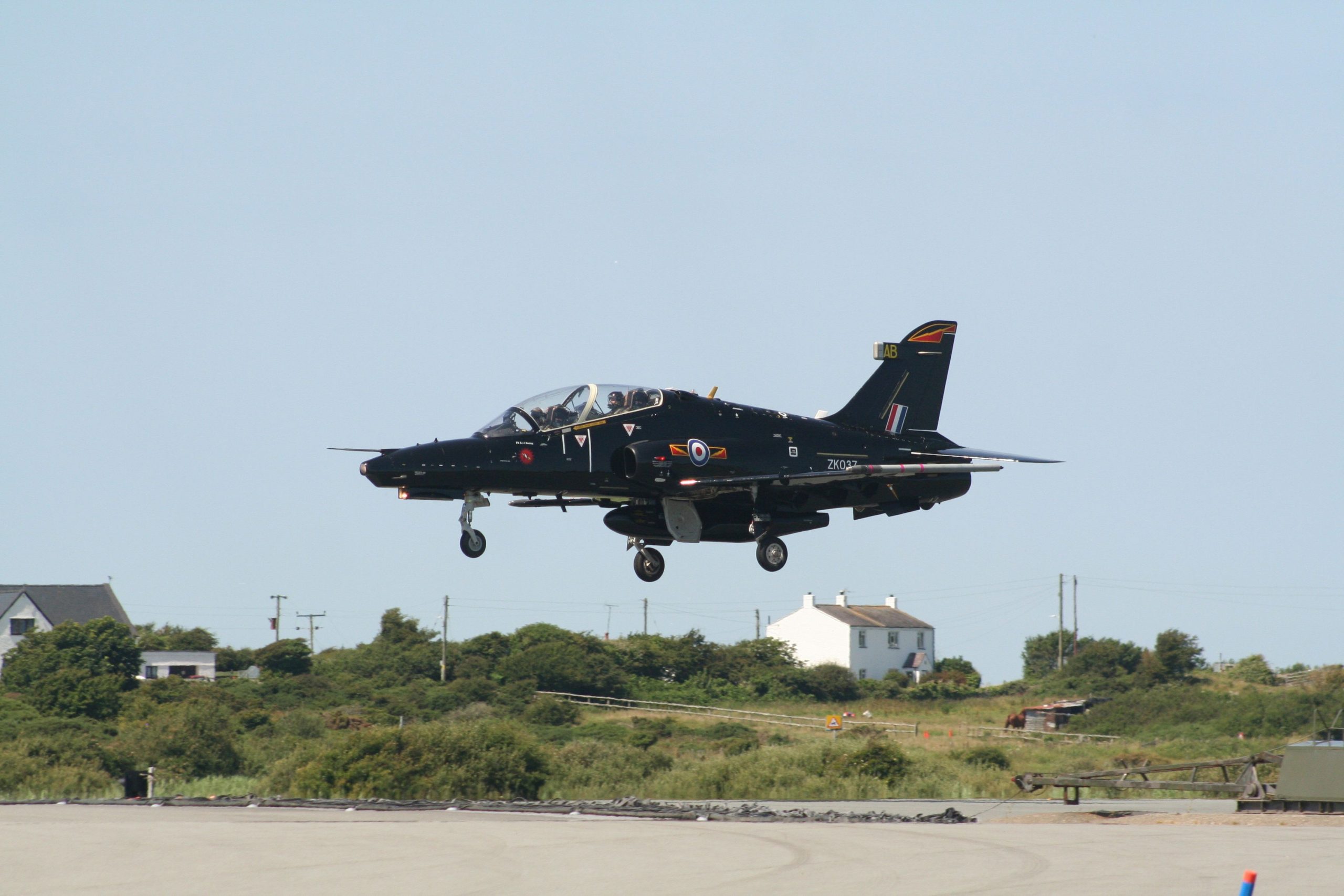 Los Hawk T2 de la RAF realizarán raras salidas de fin de semana