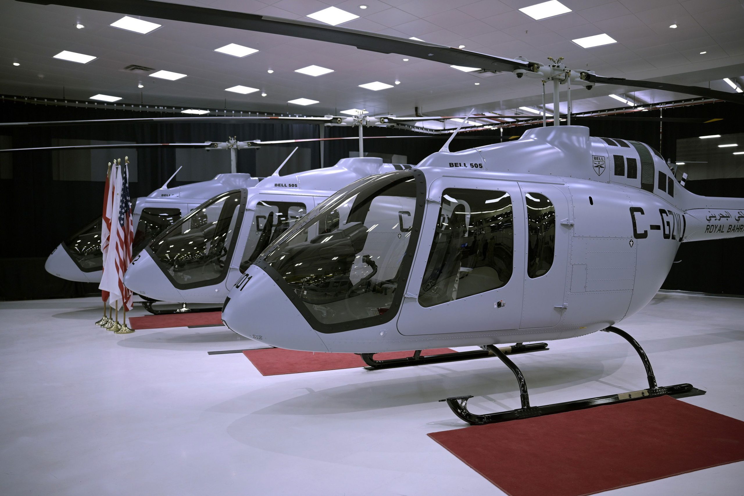 Bahrain receives Bell 505 helicopters for training purposes