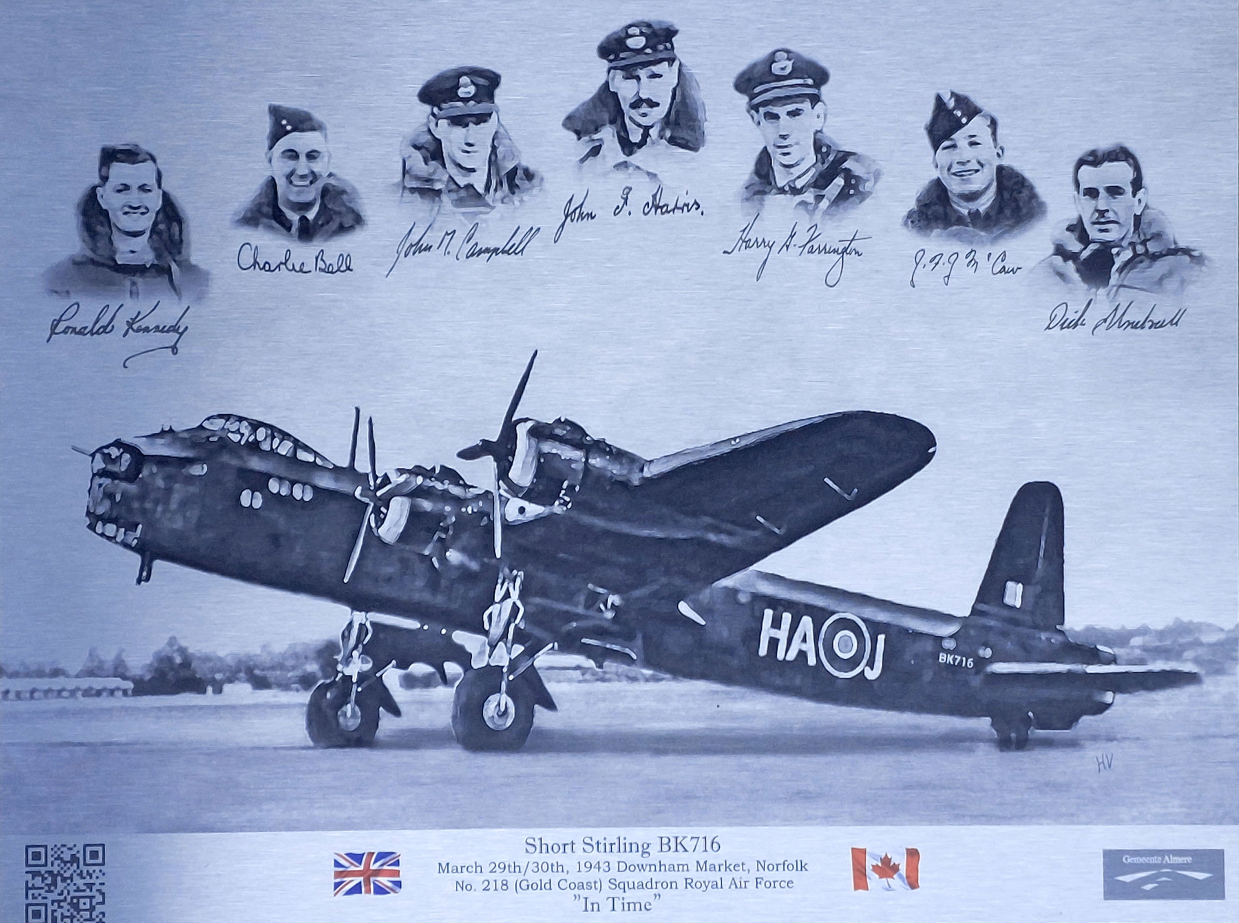 ¿Qué pasó con Short Stirling BK716?