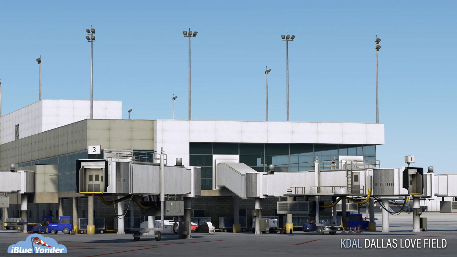 Lanzamiento de Dallas Love Field para Microsoft Flight Simulator