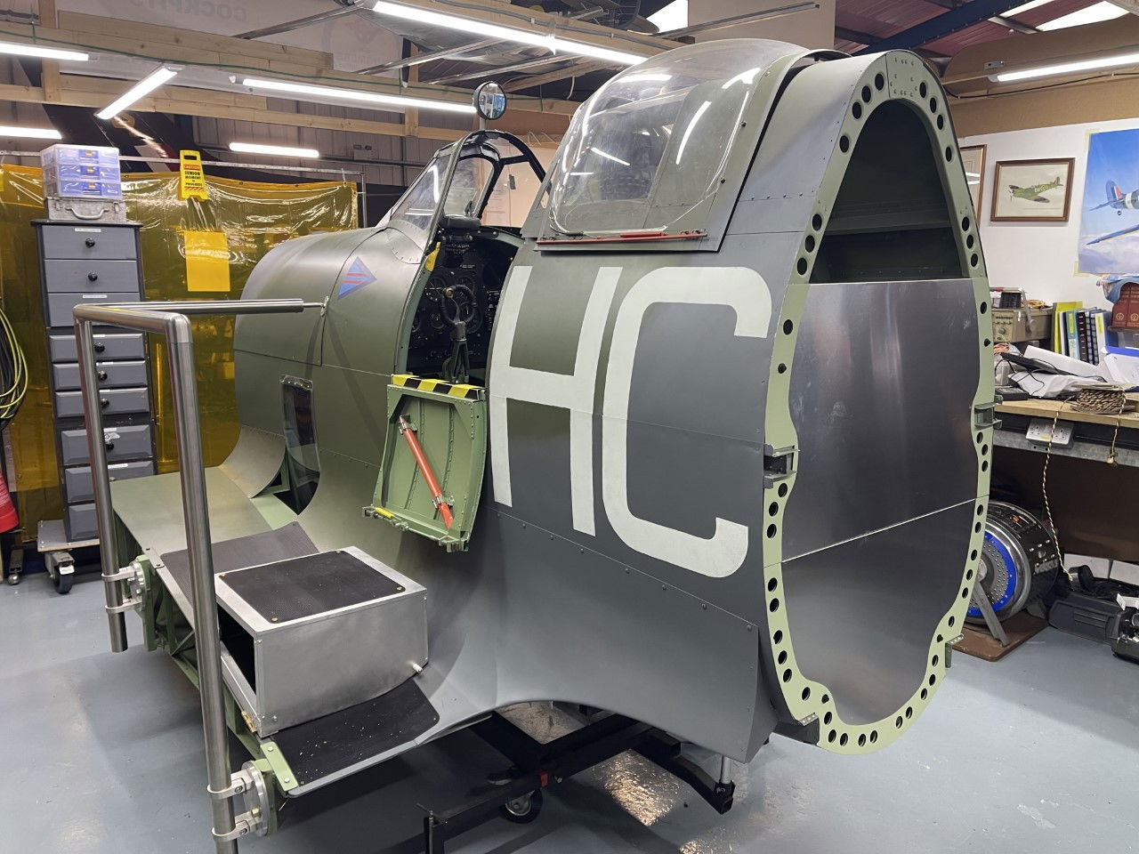 Tangmere prepara un nuevo simulador de Spitfire