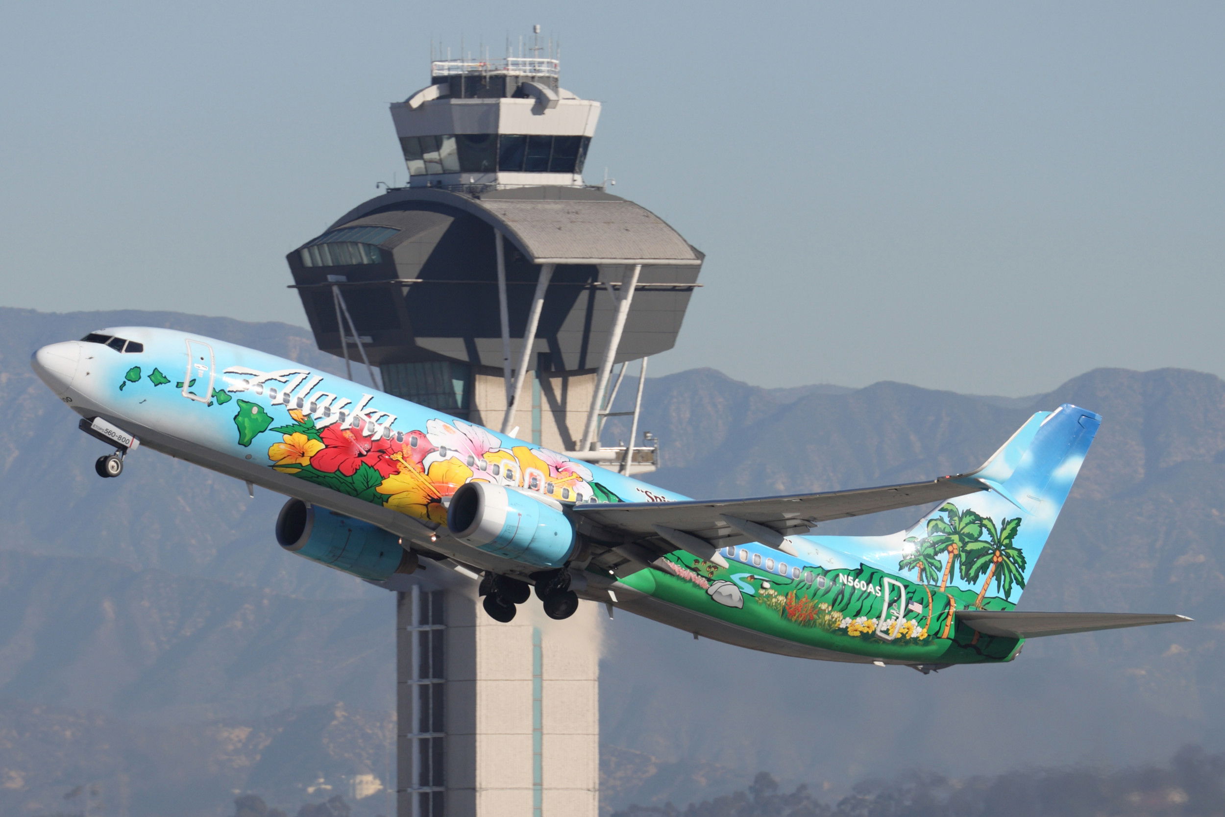 New special livery for Alaska Airlines