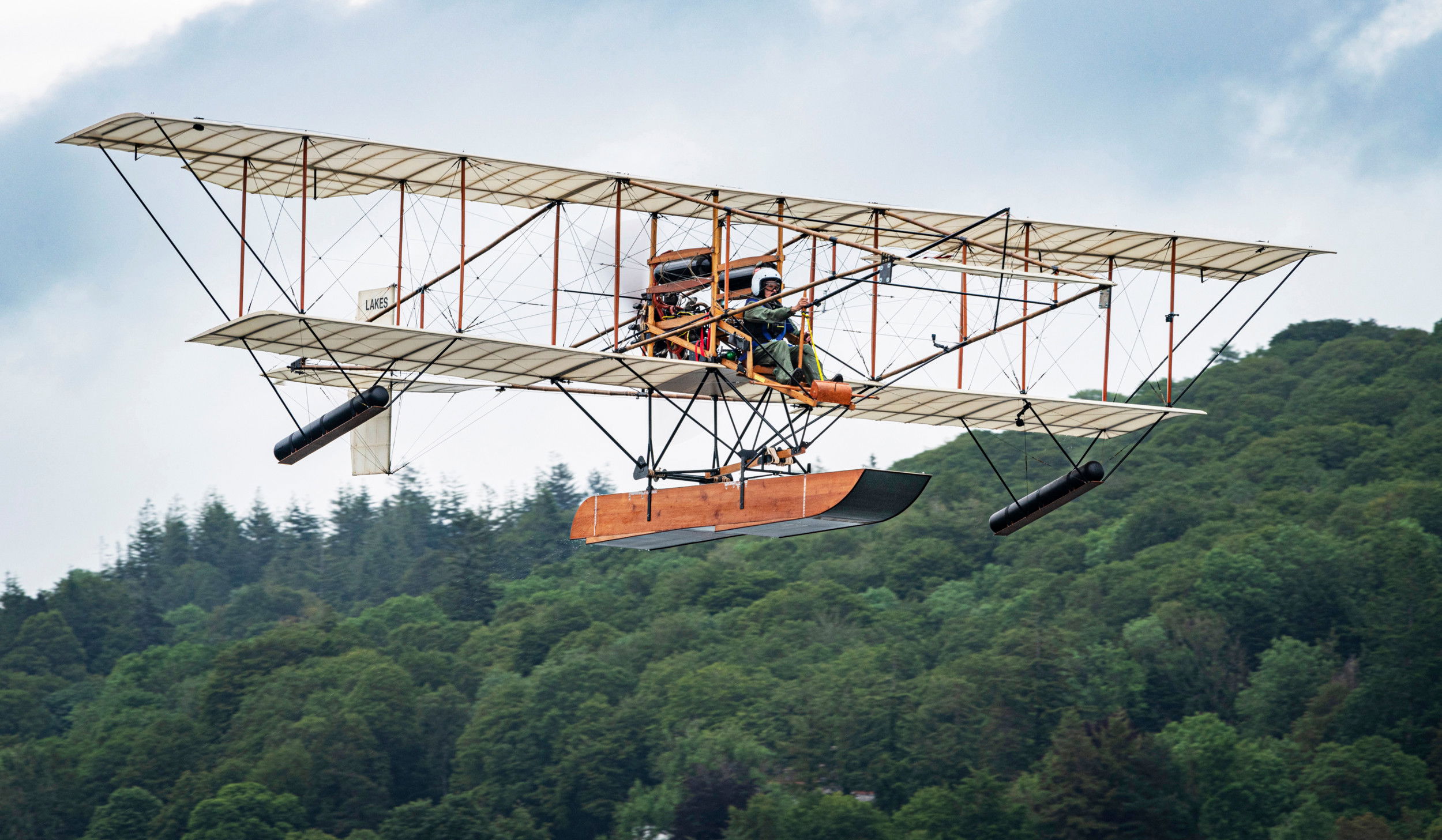 Las aves acuáticas, protagonistas de la fiesta de los hidroaviones de Windermere