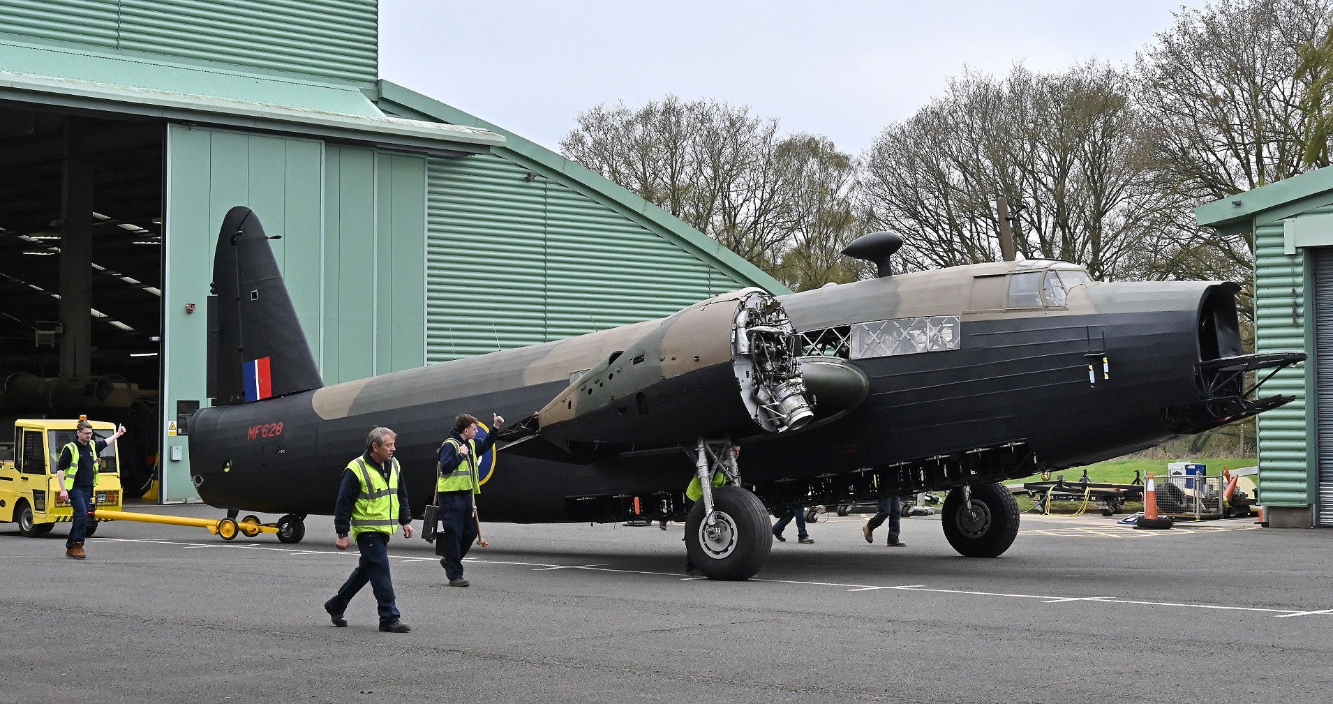 RAF Museum Midlands' Wellington unveiled