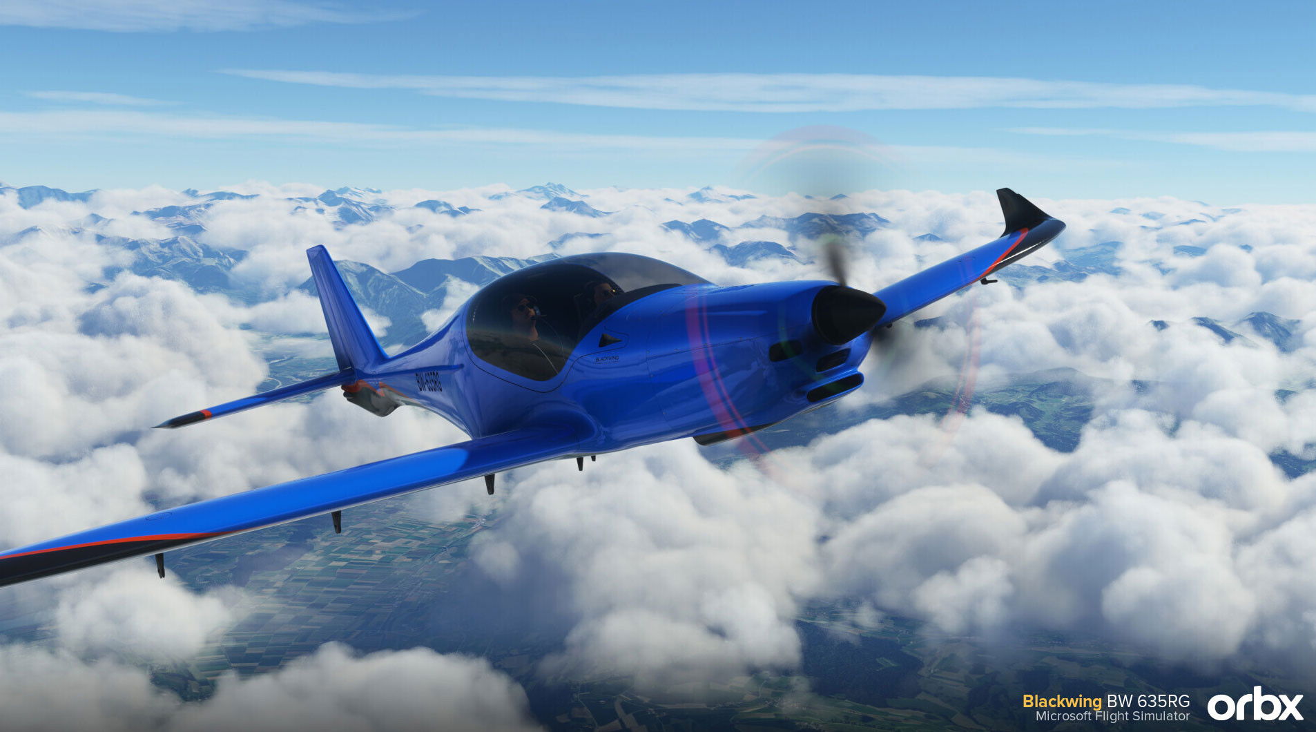 Blackwing para Microsoft Flight Simulator listo para despegar