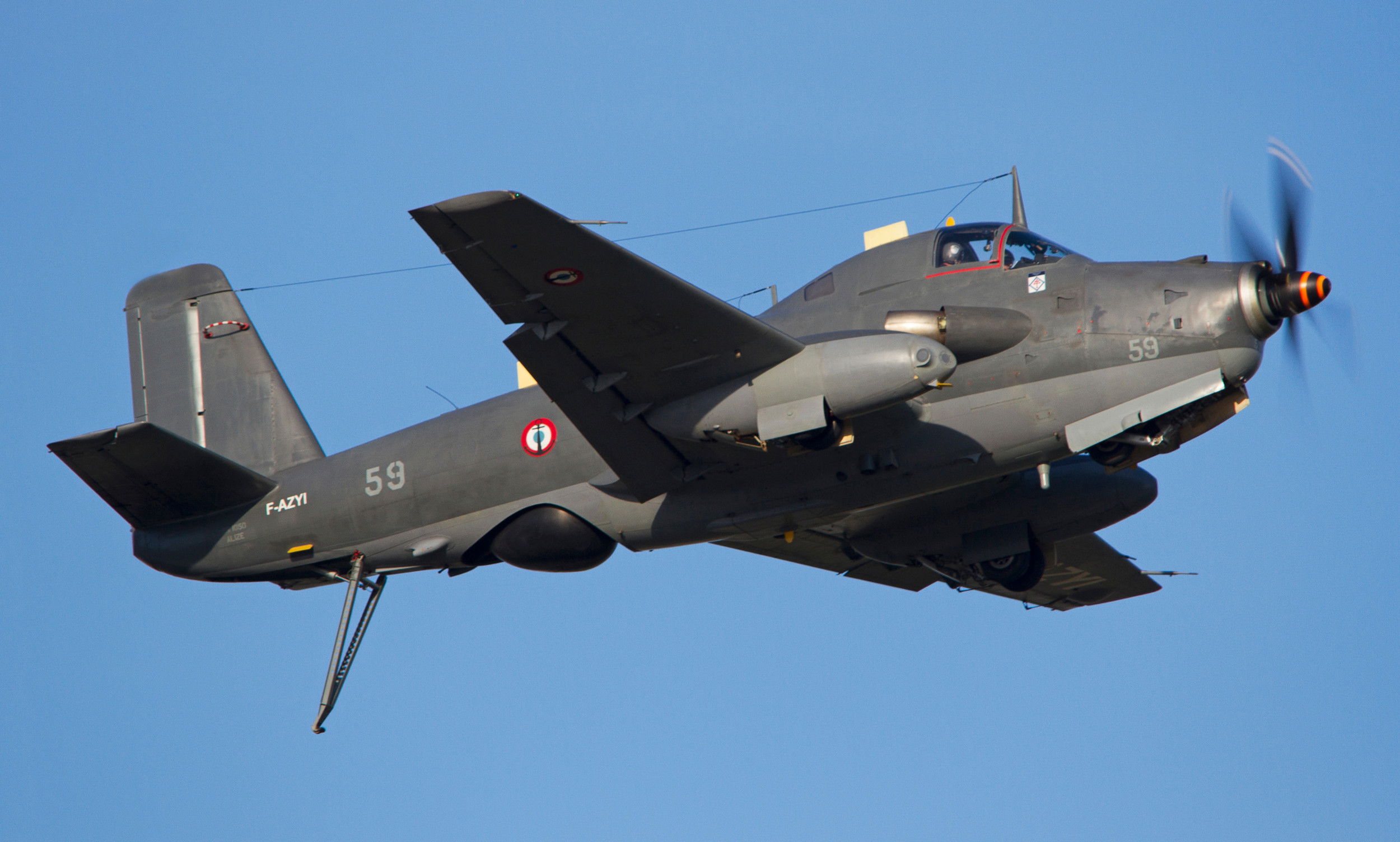 El único Alizé aeronavegable del mundo se queda en tierra, pero ¿por qué?