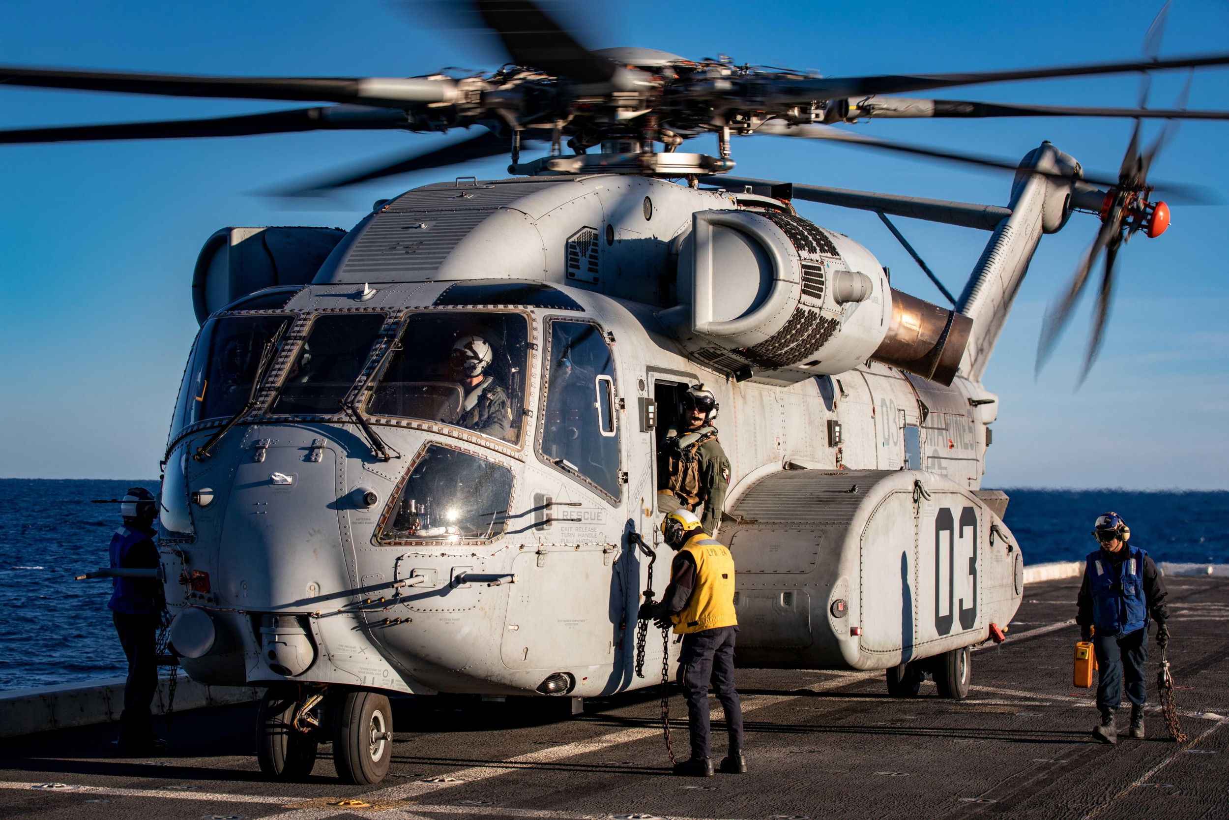 US Navy completes second sea trial with CH-53K King Stallion