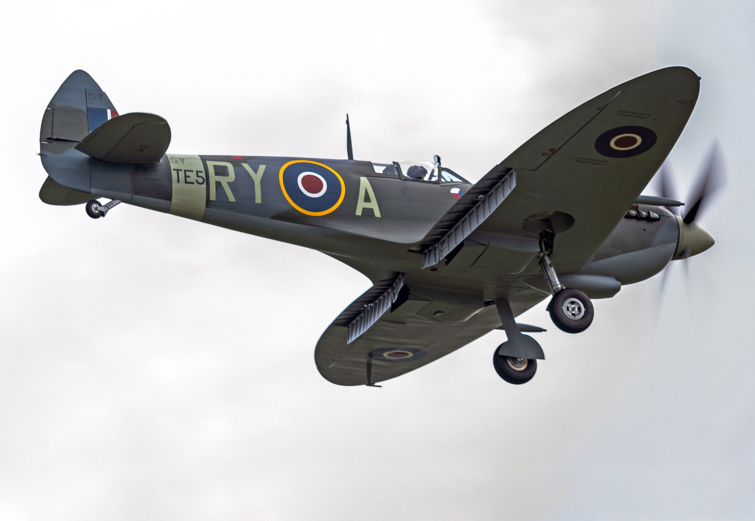 Latest Spitfire restoration flies at Biggin Hill