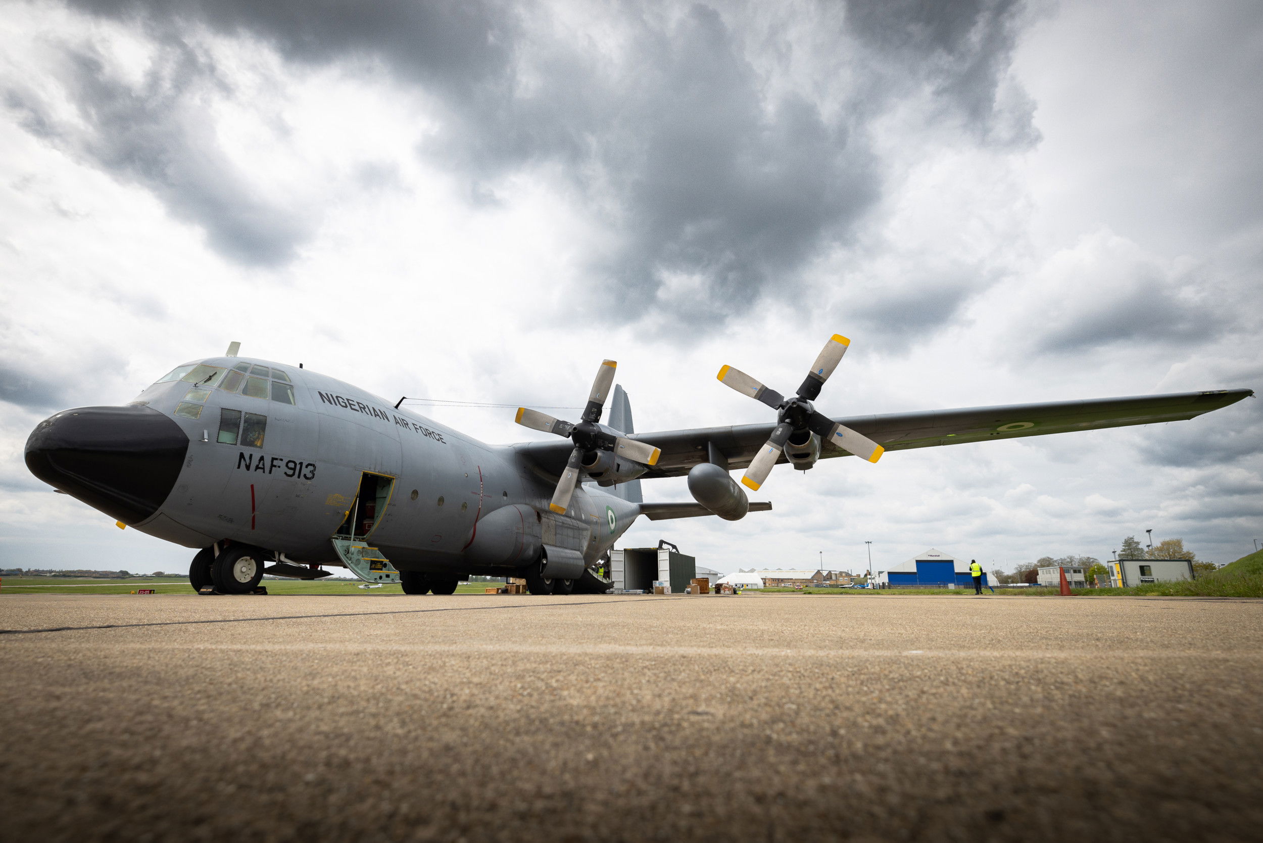 The unusual reason a Nigerian C-130 visited Cambridge