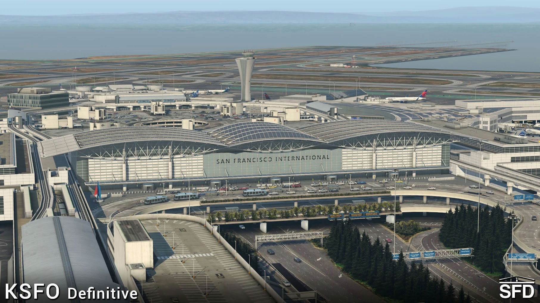 San Francisco actualizado a X-Plane 12
