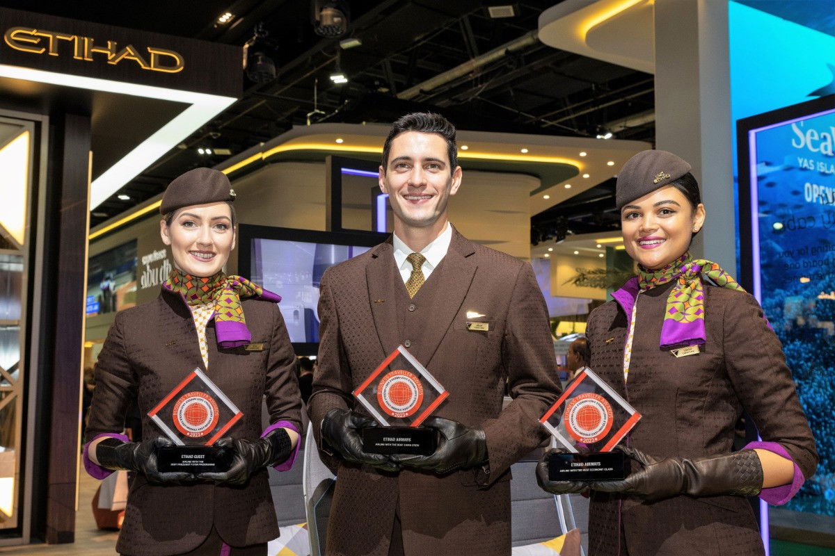 Hat-trick of gongs for Etihad
