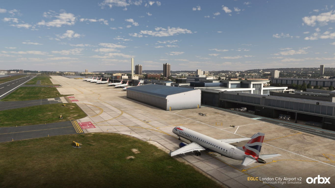 London City Airport v2 incoming