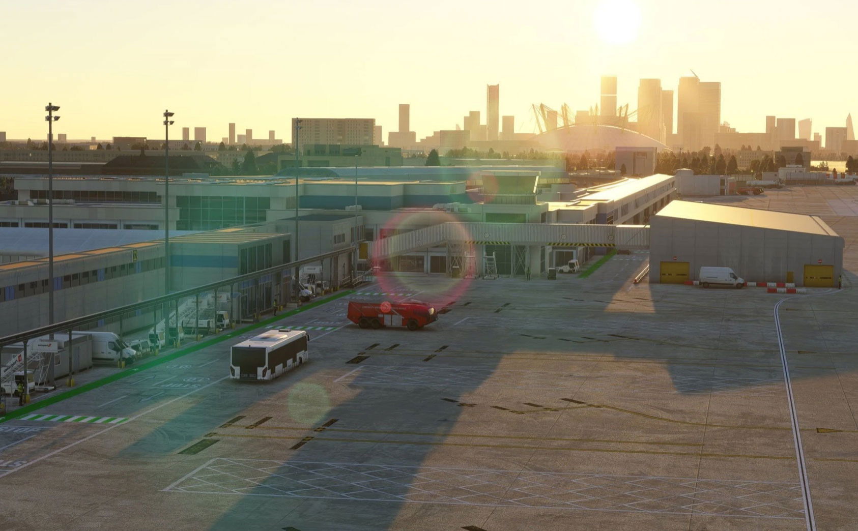 Lanzamiento del simulador de vuelo de Microsoft para la ciudad de Londres