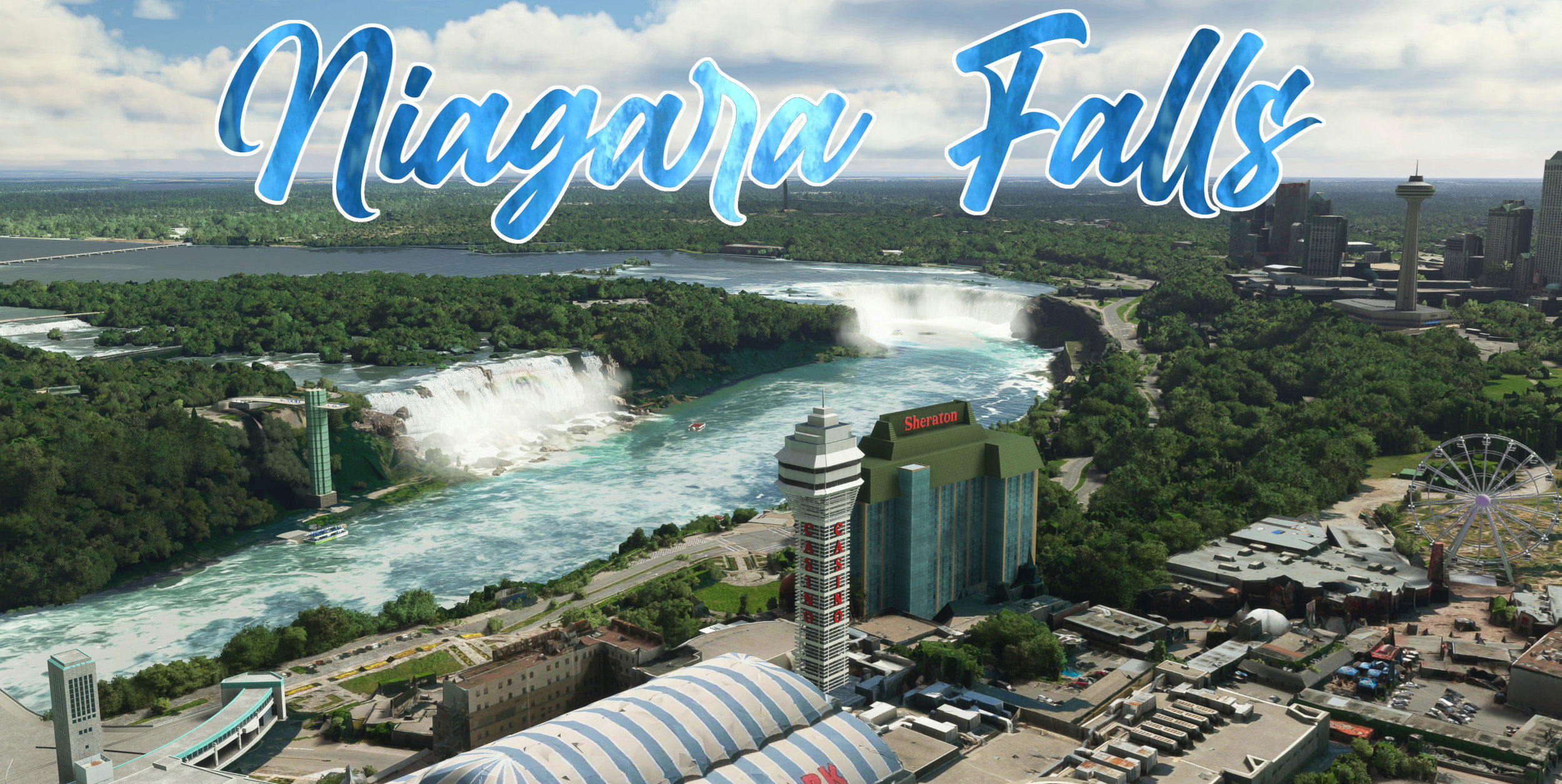 Niagara Falls City Pack for MSFS out now