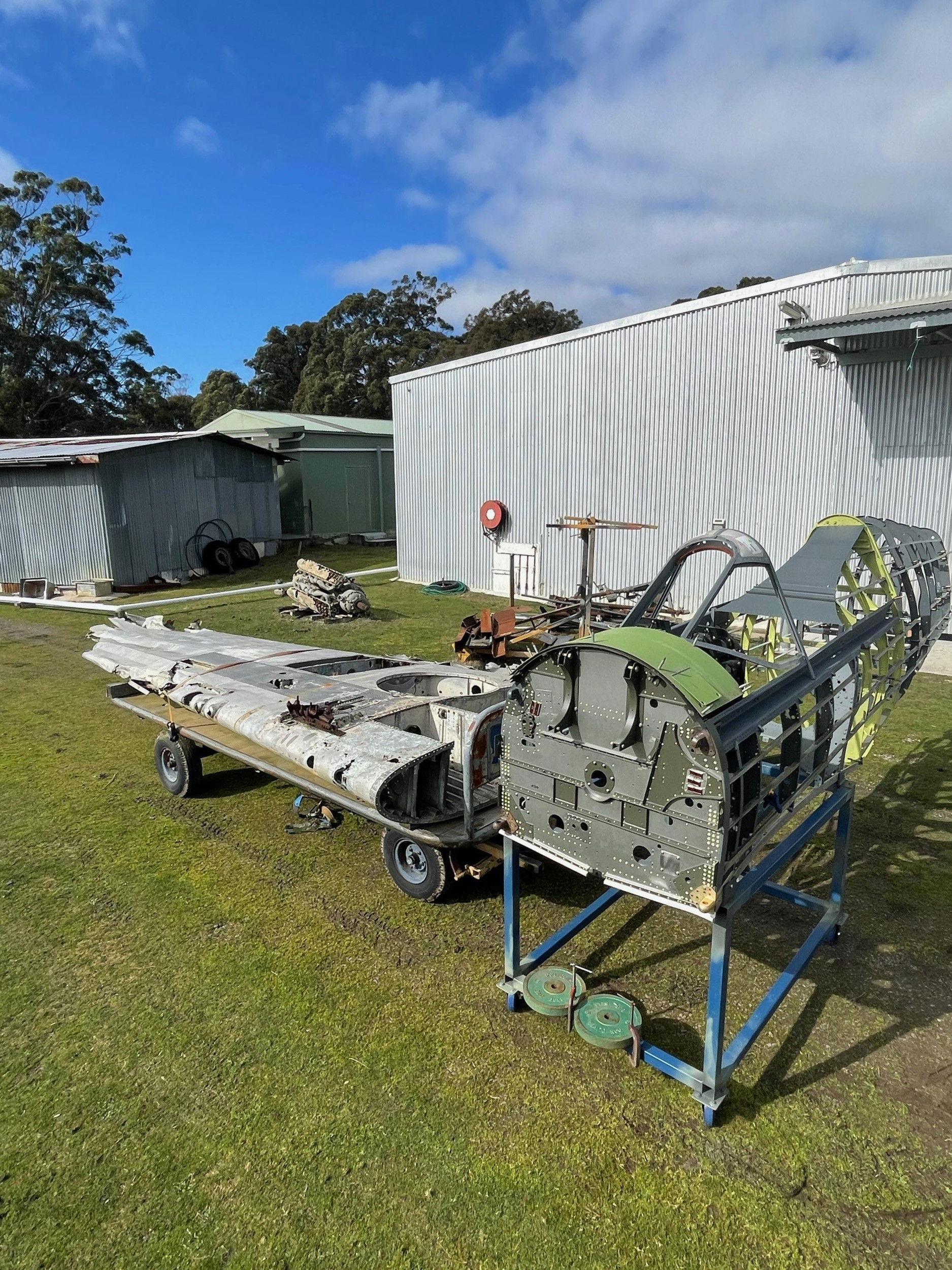 New home sought for combat veteran P-40 project