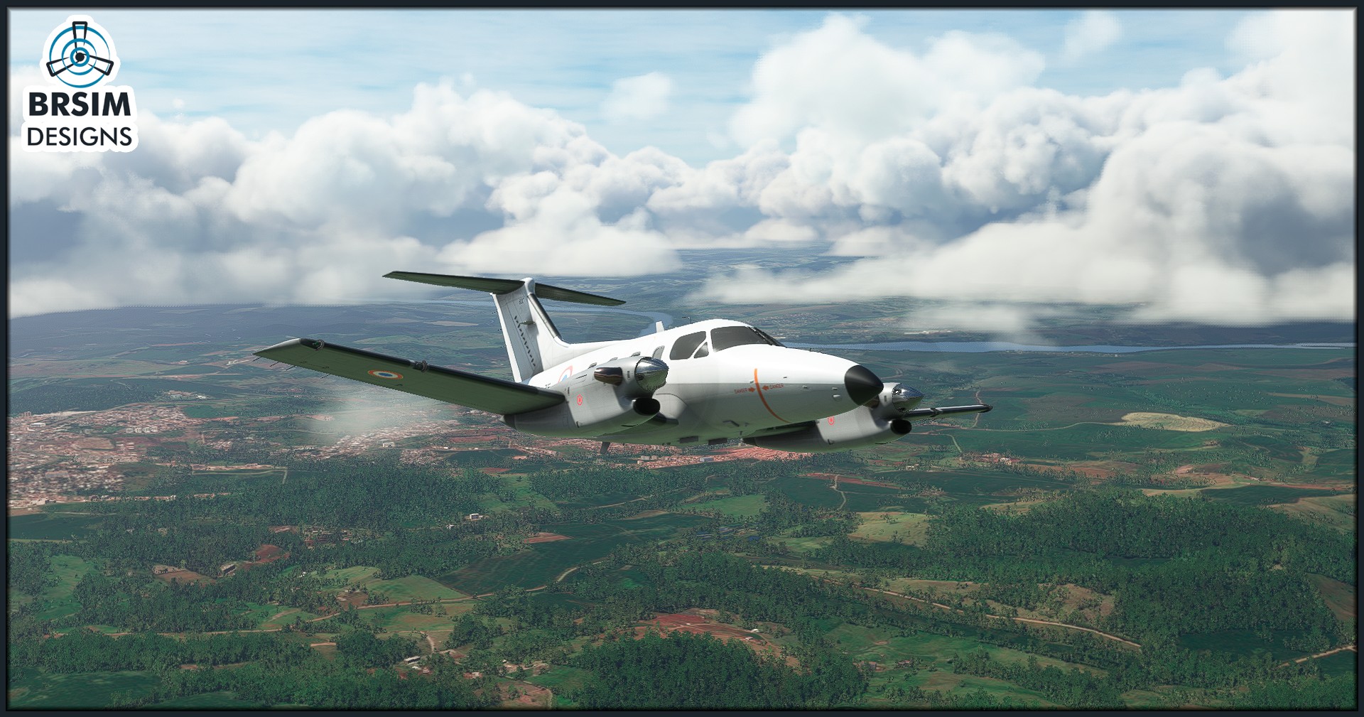 Embraer EMB 121 Xingu alza el vuelo en MSFS