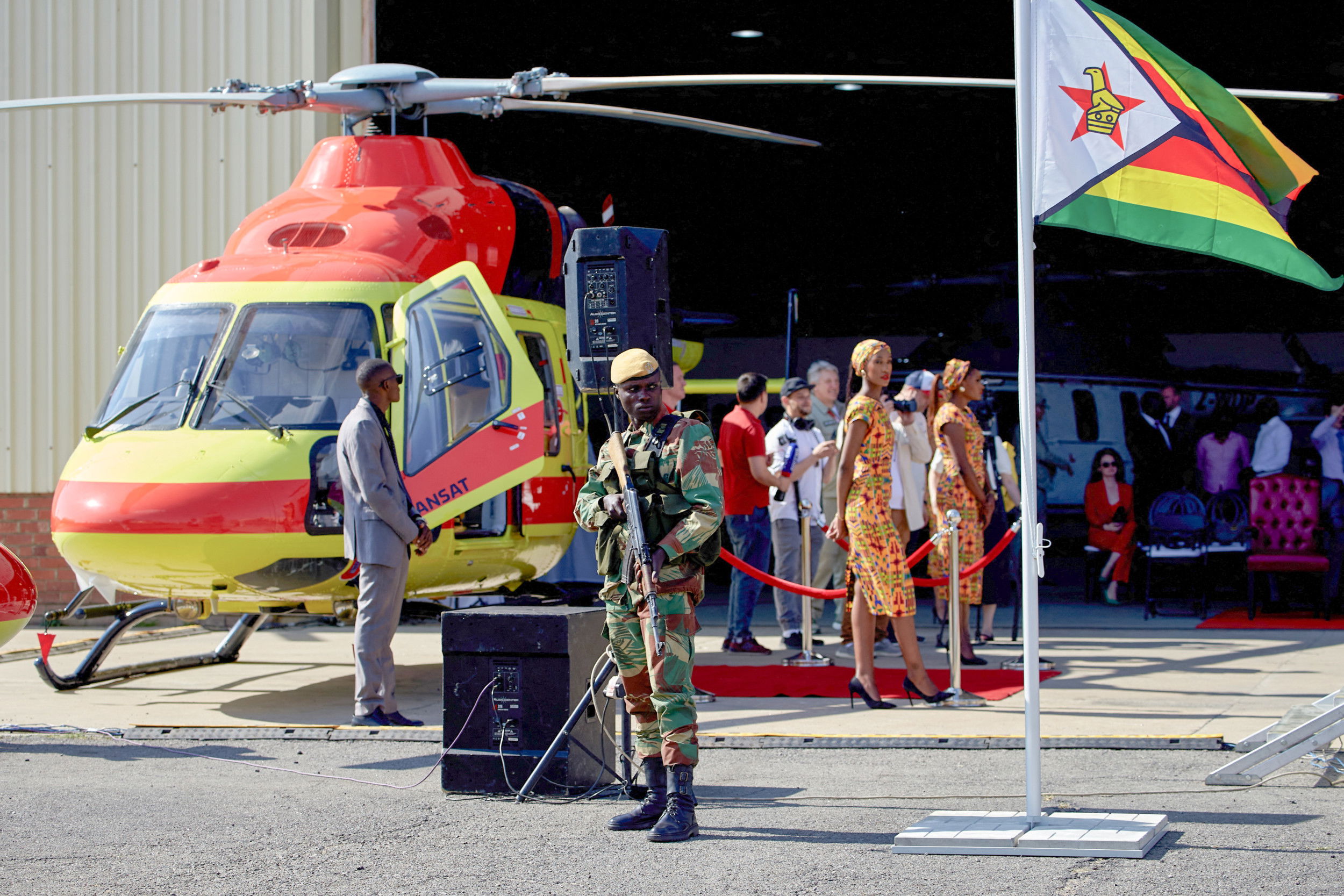 Zimbabwe takes delivery of 18 Russian-built Ansat helicopters