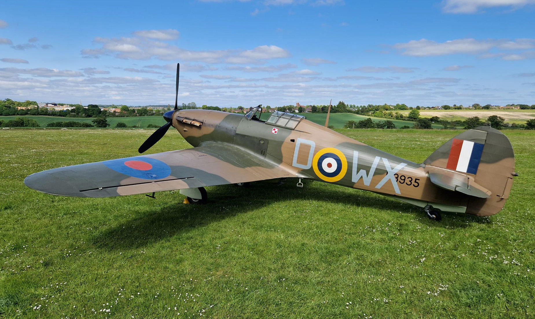 Revealed: new Polish squadron colours for HAC Hurricane
